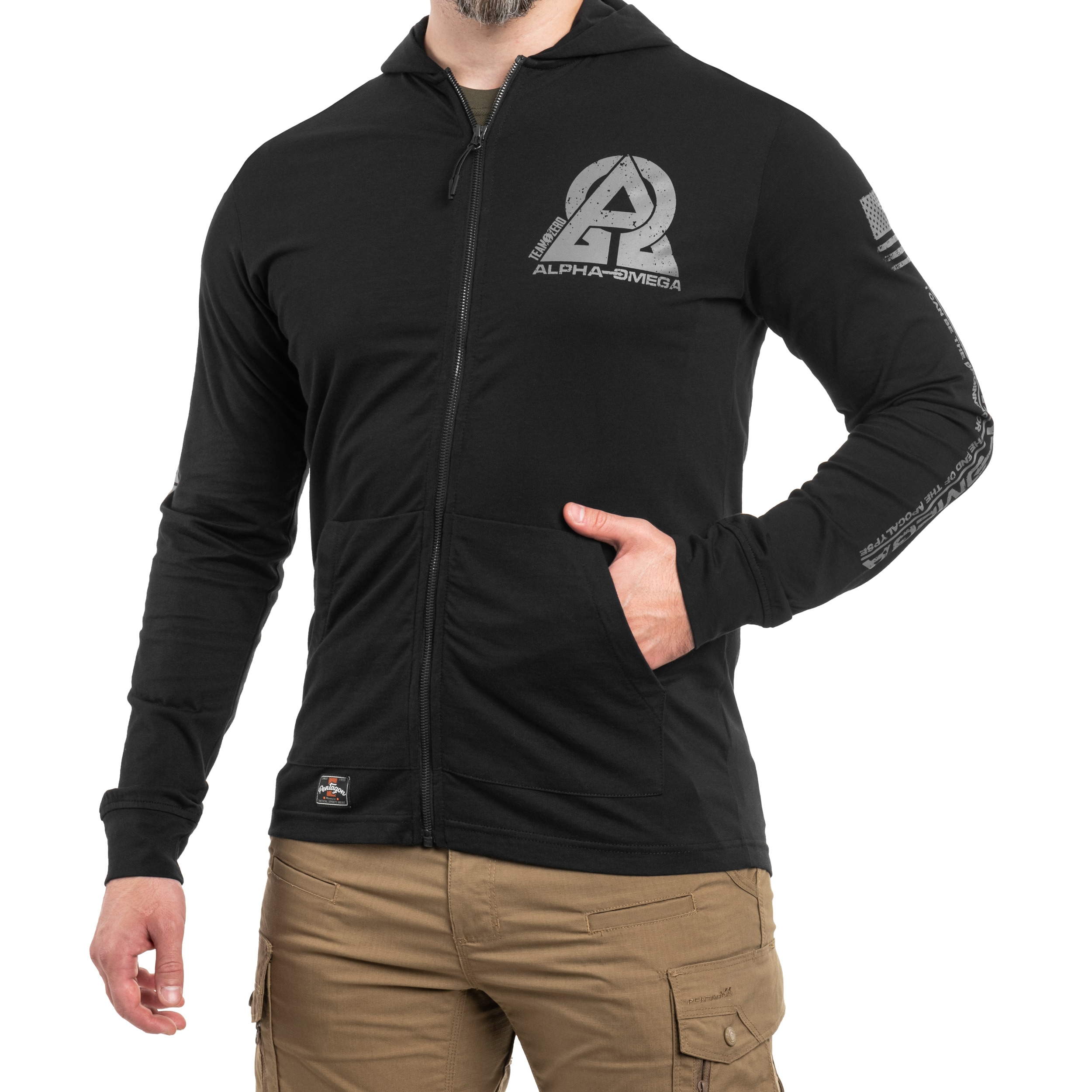 Swaetshirt Pentagon Agis Instructor Zero Pentagon - Black