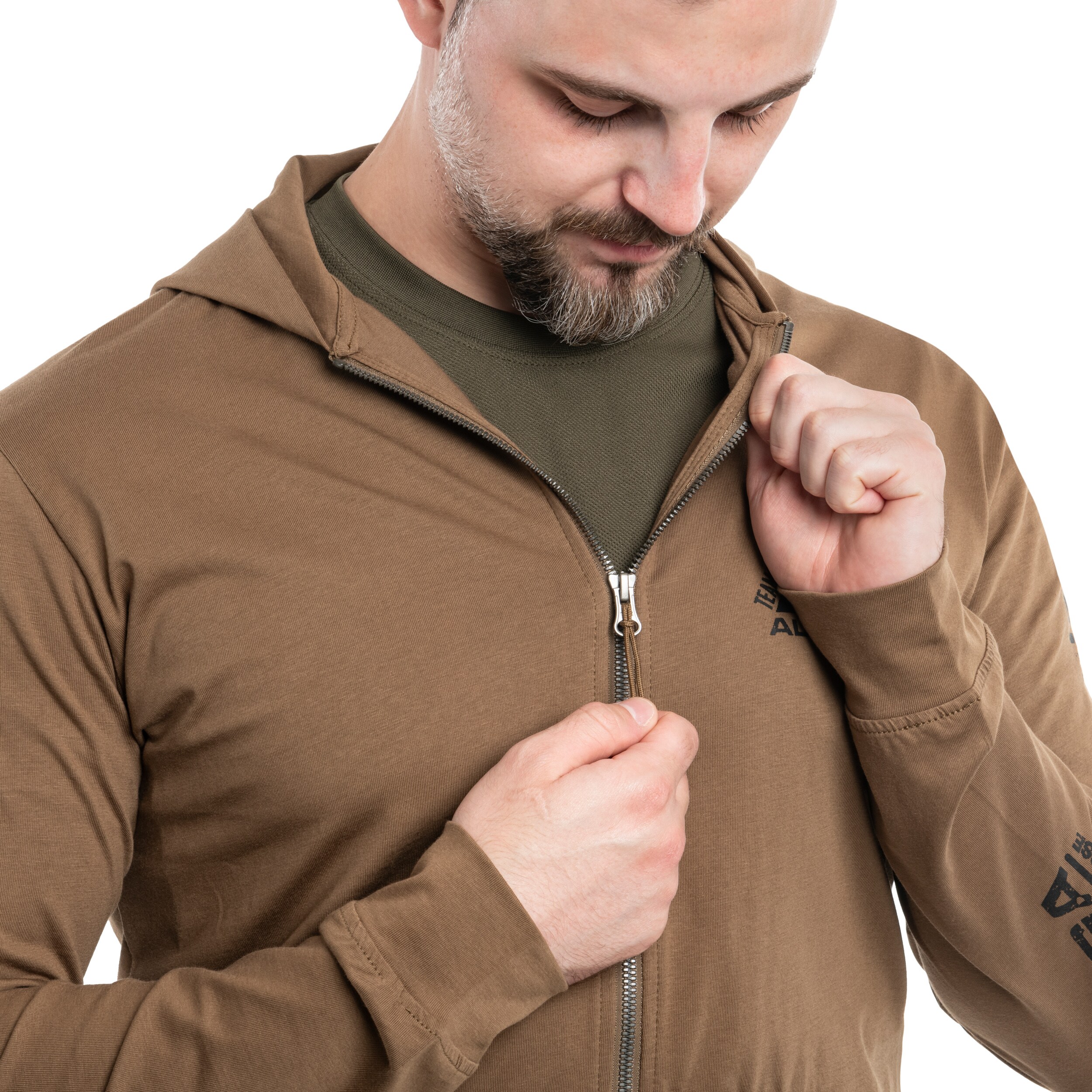 Sweatshirt Agis Instructor Zero Pentagon - Coyote