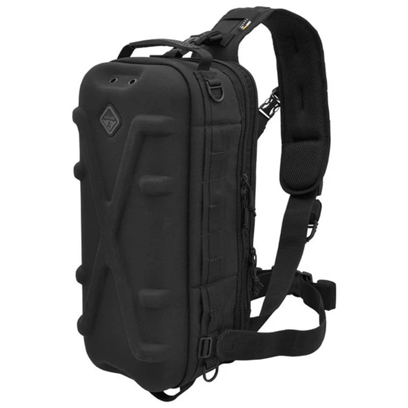 Sac à dos à bandoulière Plan-B Hard Shell Sling Pack 16 L Hazard 4 - Black