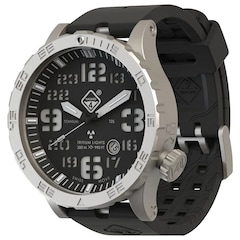 Montre Heavy Water Diver BlackTie B Hazard 4 - Black/Silver