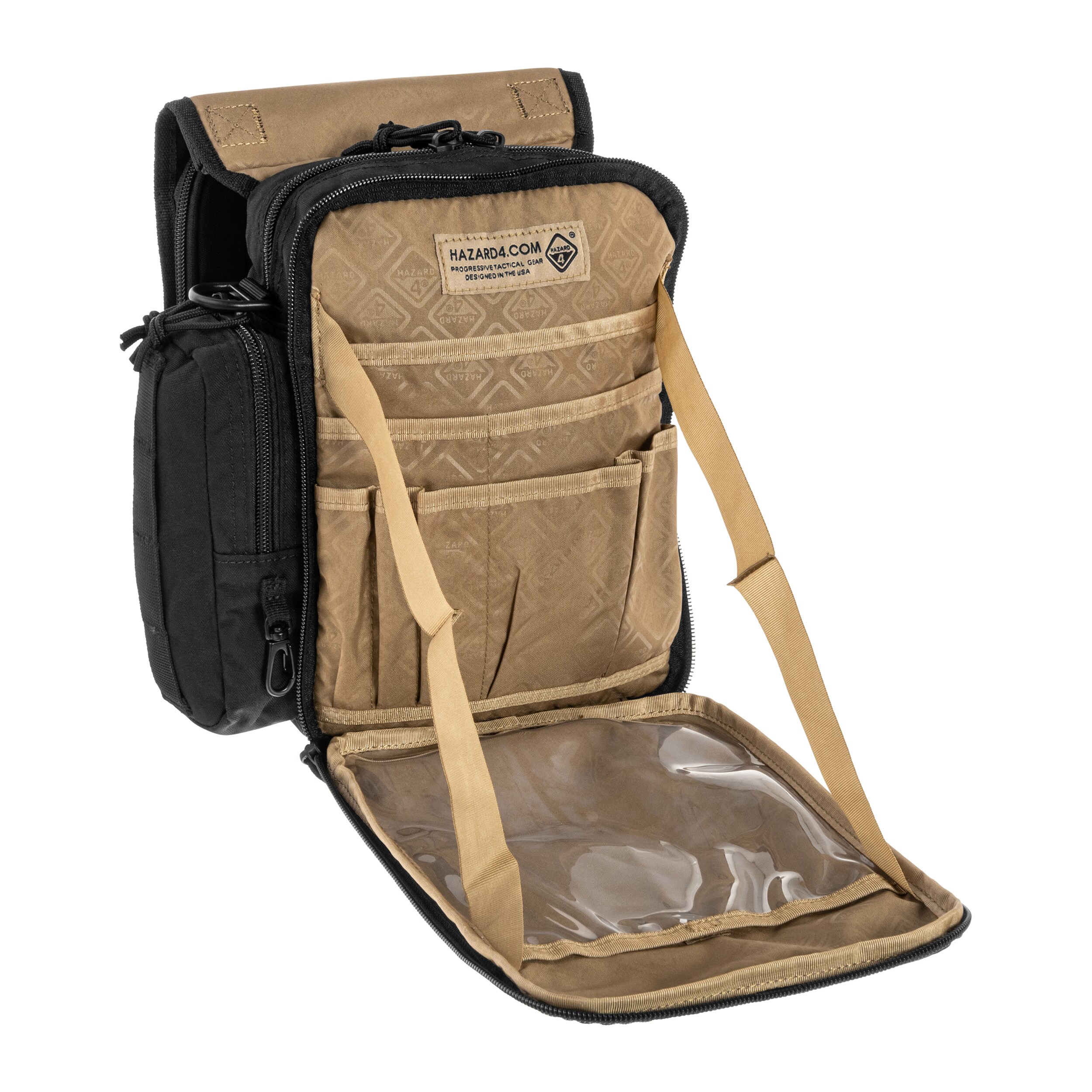 Sac Tonto Mini-Messenger 3,1 l  Hazard 4 - Black