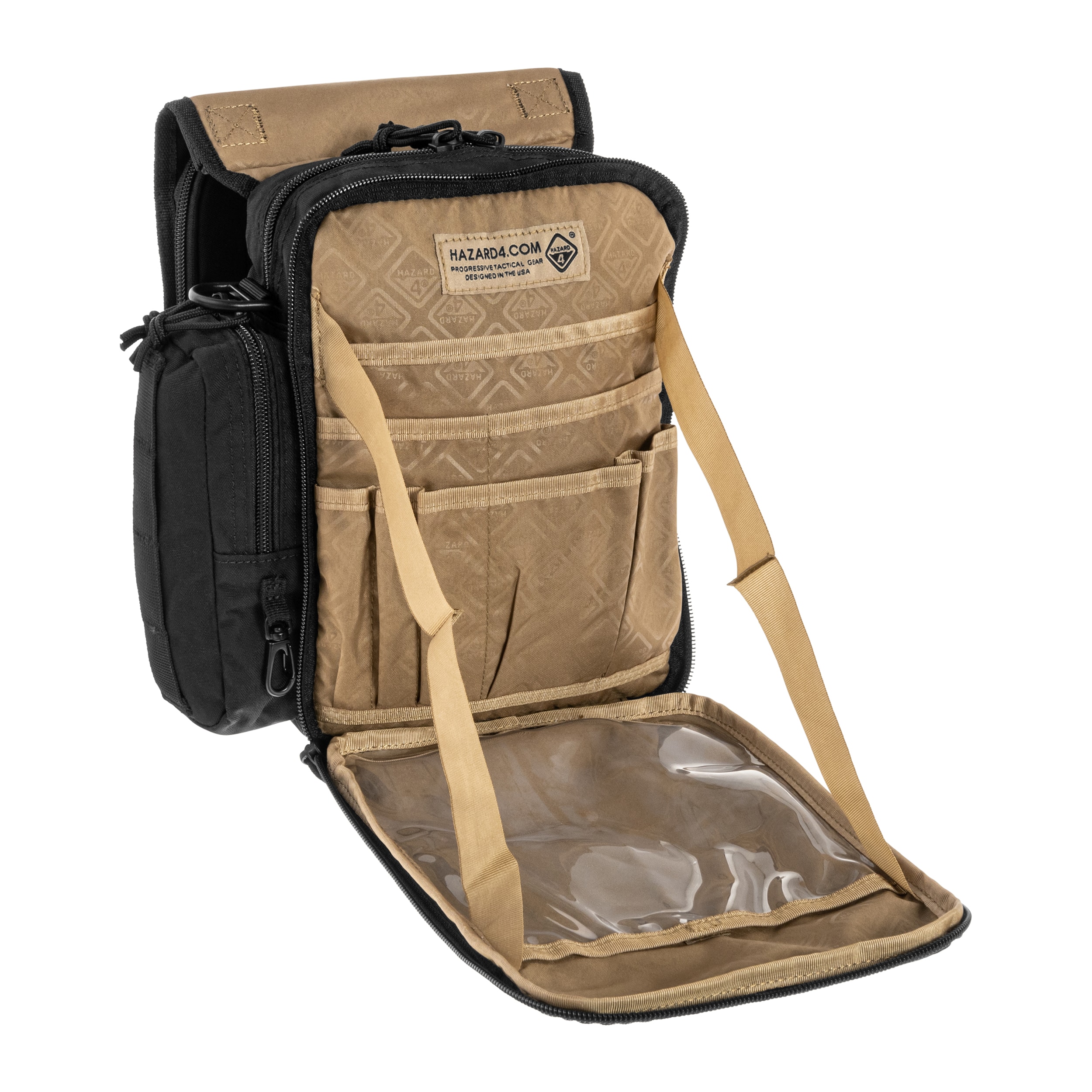 Sac Tonto Mini-Messenger 3,1 l  Hazard 4 - Black