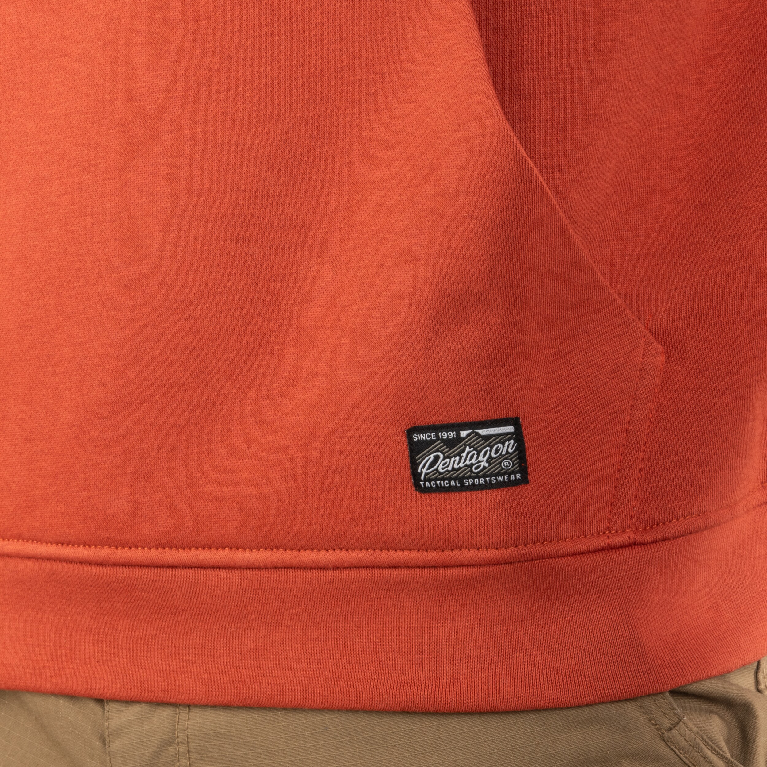 Sweatshirt  Phaeton Laurel Pentagon - Maroon Red