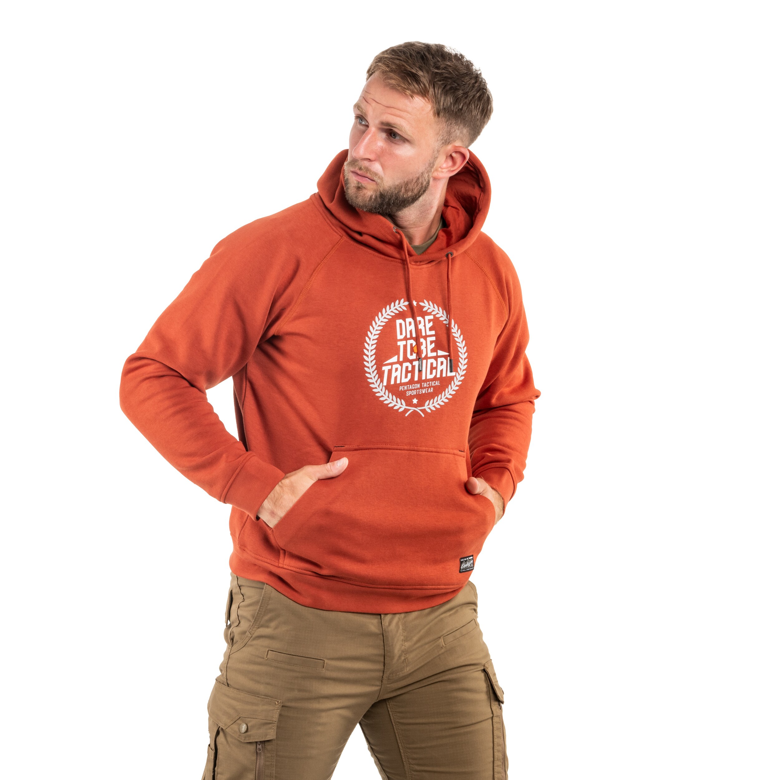 Sweatshirt  Phaeton Laurel Pentagon - Maroon Red