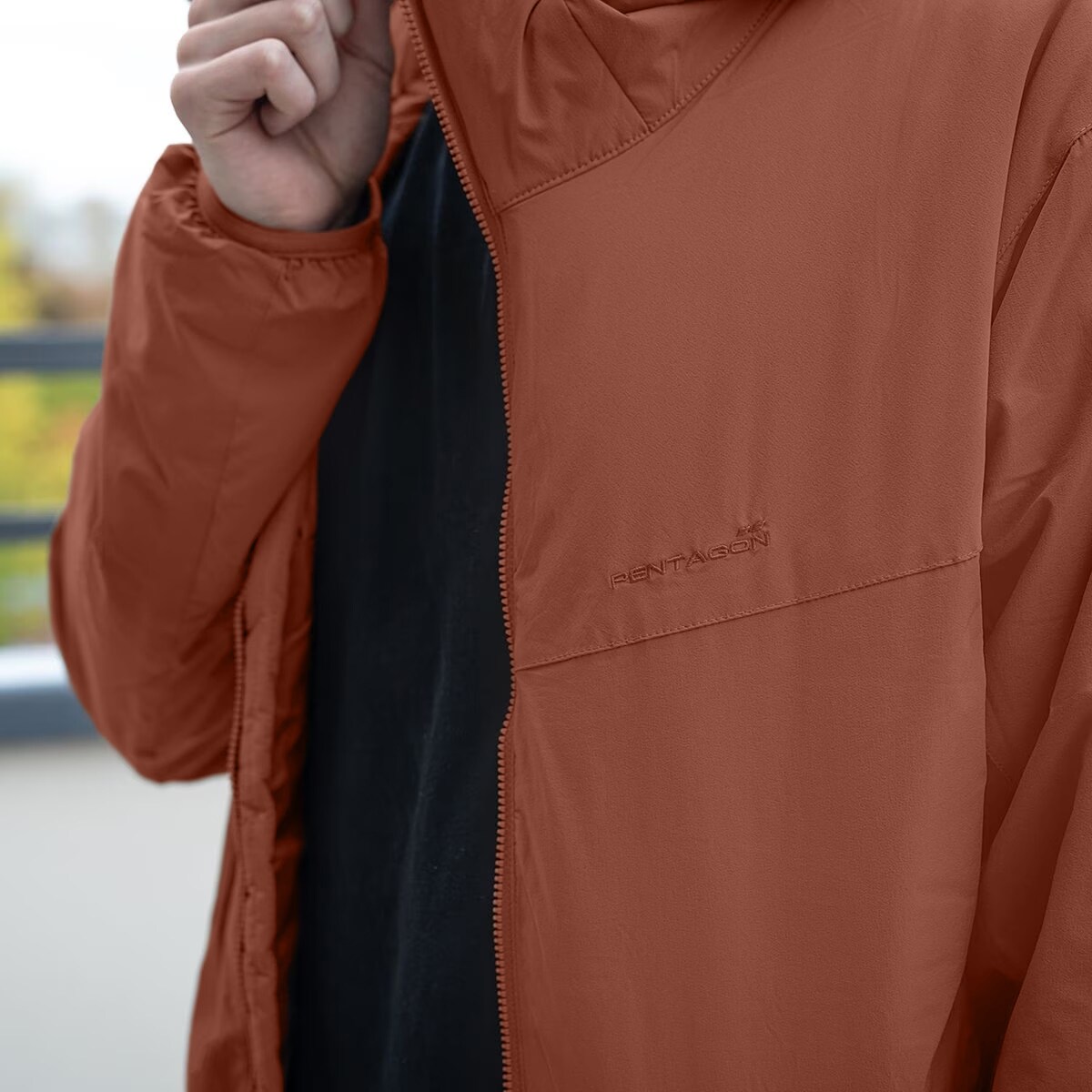 Veste Panthiras Pentagon - Maroon Red