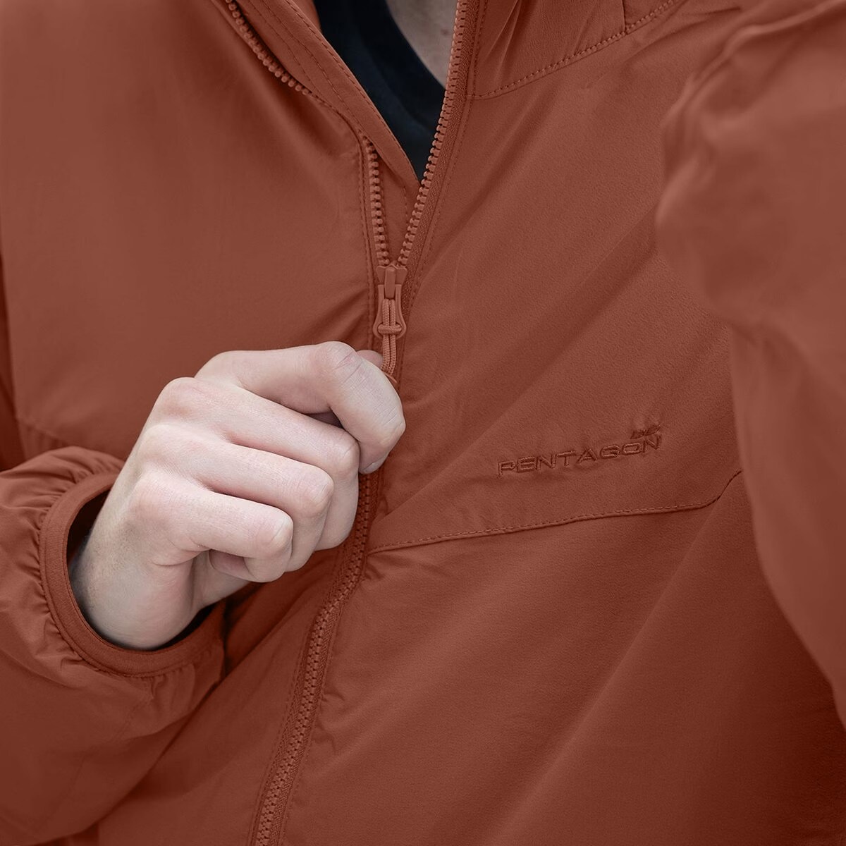 Veste Panthiras Pentagon - Maroon Red