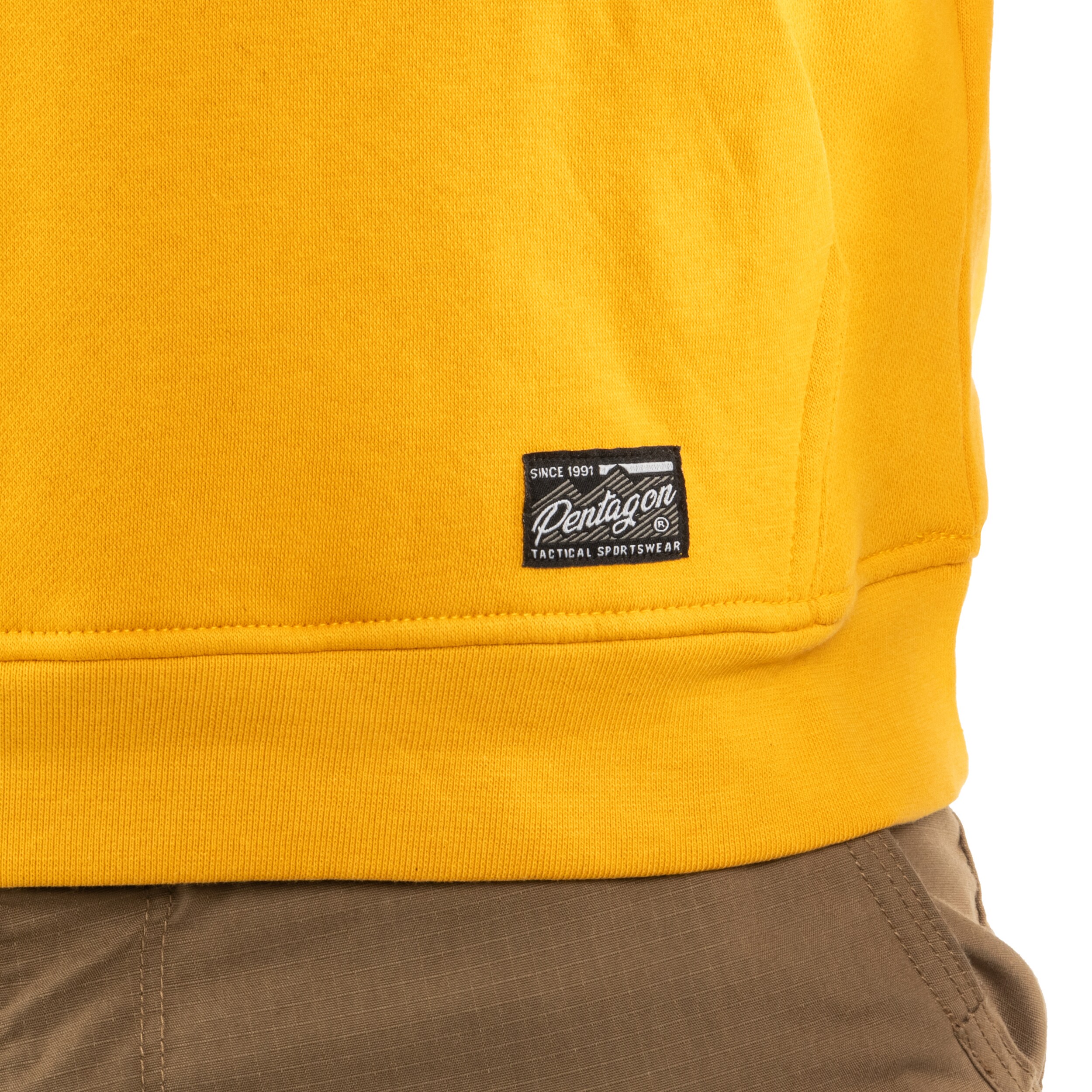 Sweashirt Phaeton Laurel Pentagon - Tuscan Yellow