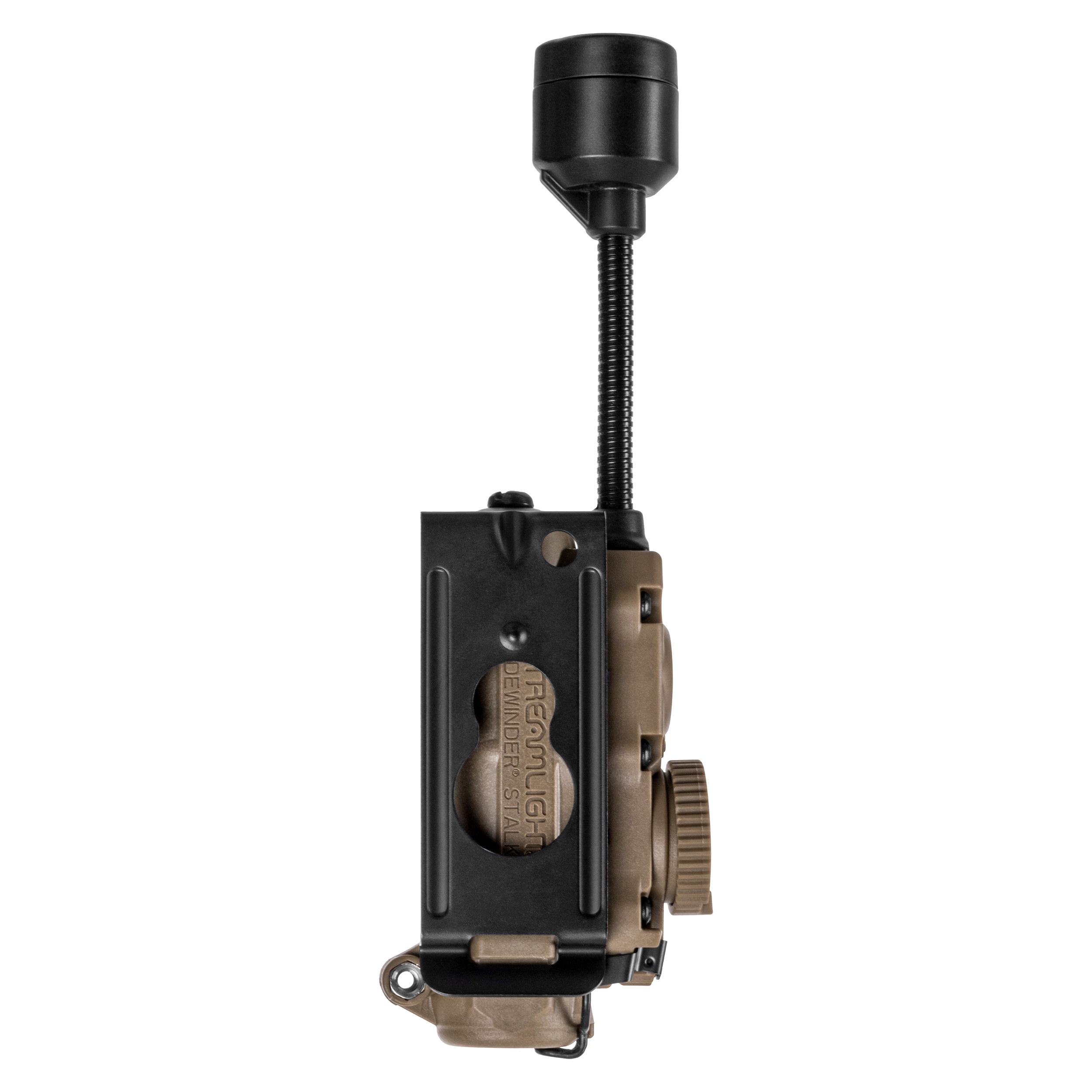 Lampe pour casque Sidewinder Stalk Helmet Clips Arc Rail Mount Streamlight Coyote - 76 lumens