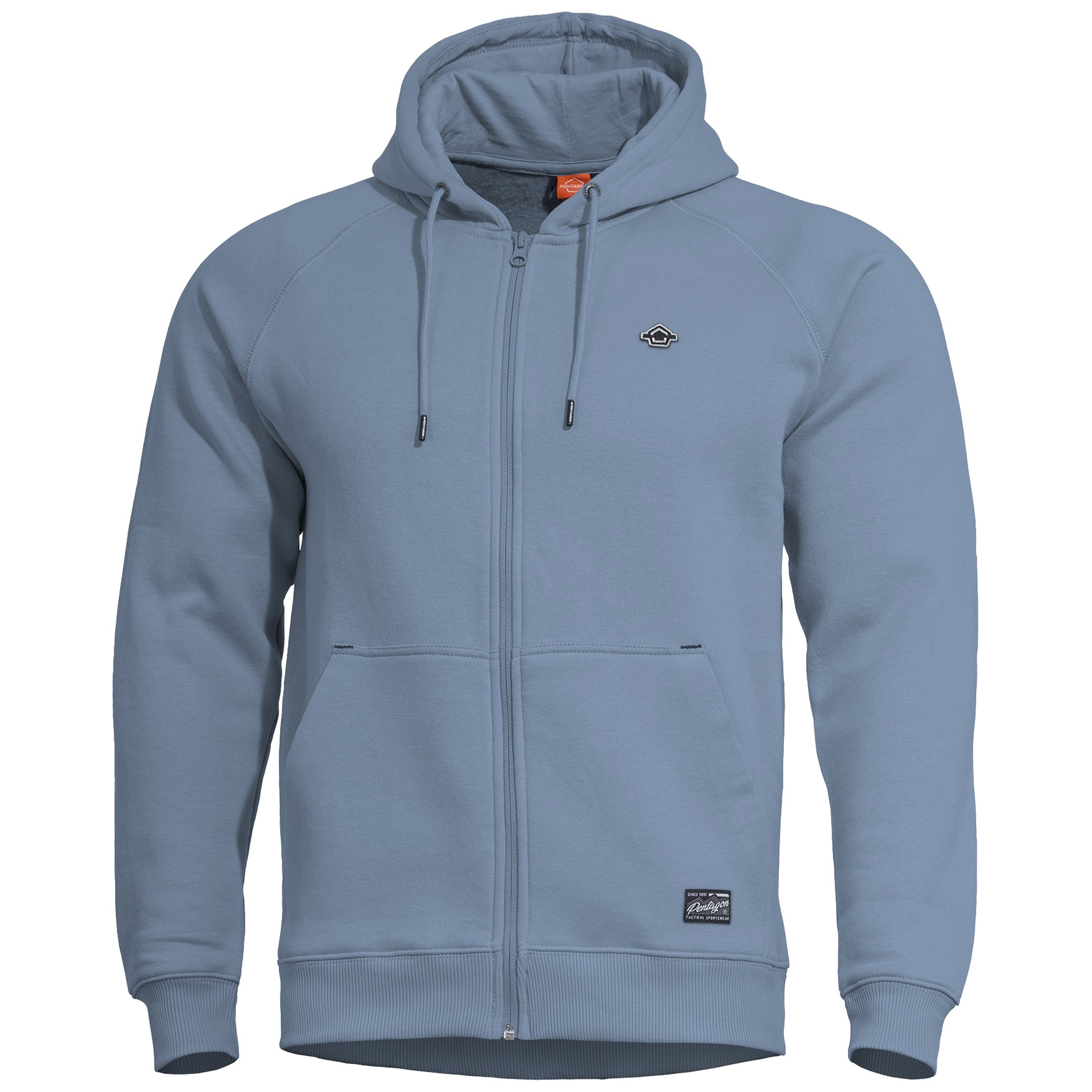 Sweatshirt Phaeton Zip Pentagon - Dawn Blue