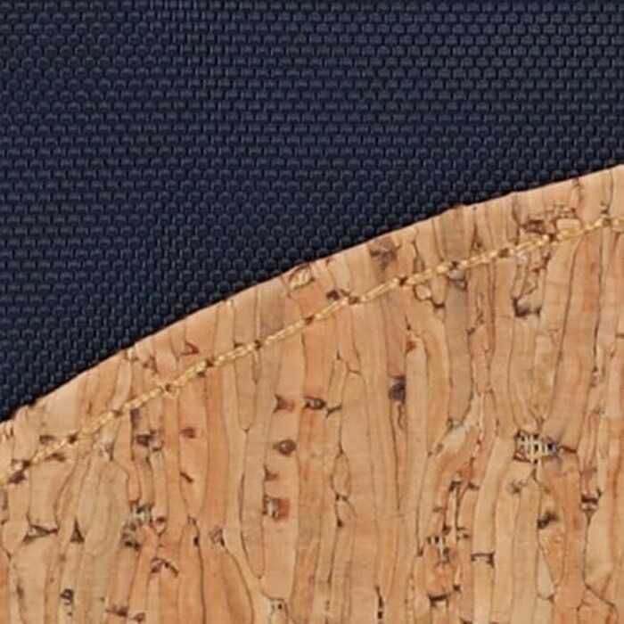 Portefeuille imperméable Cork Carson - Blue