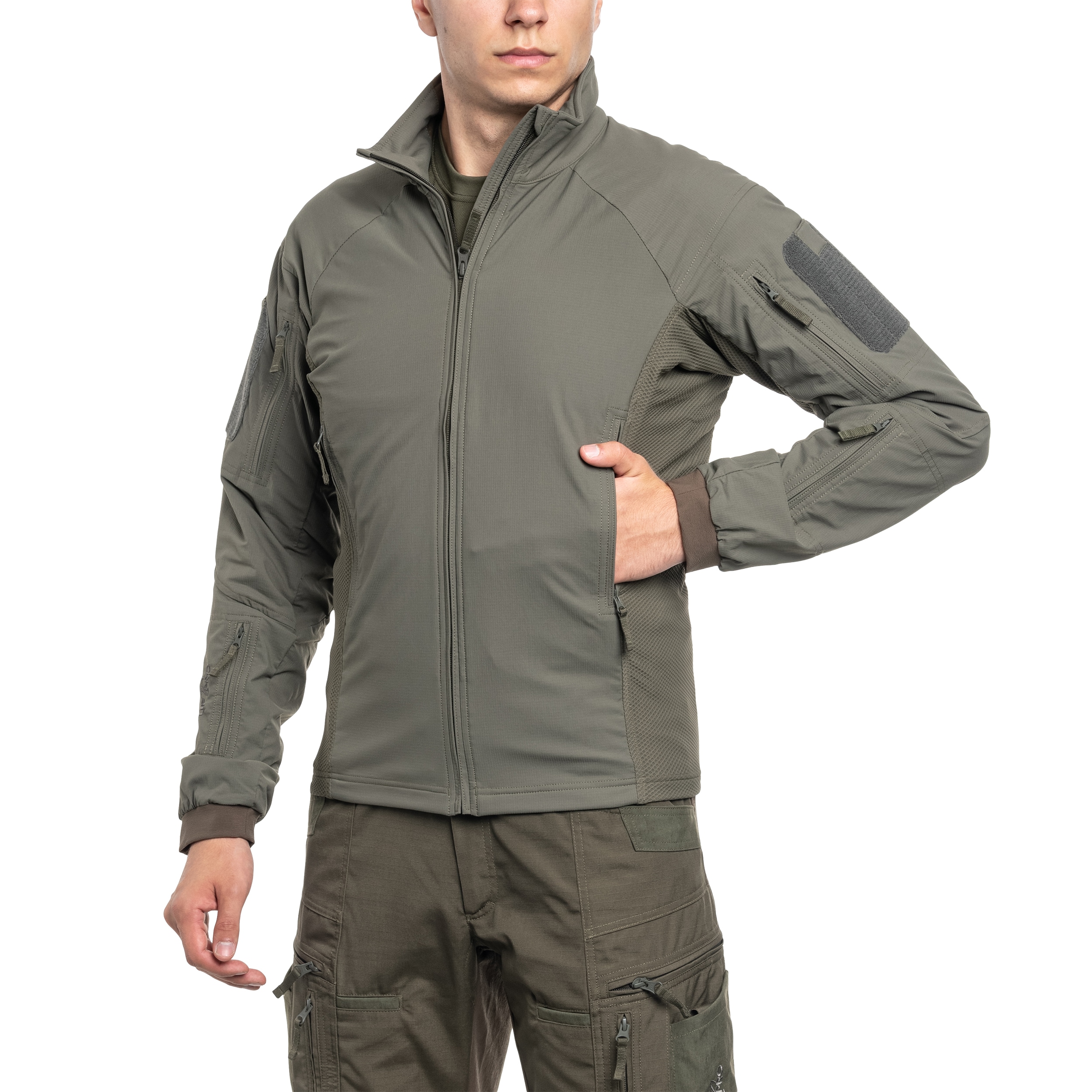 Veste Hunter FZ Gen.2 Tactical Softshell UF PRO - Brown Grey