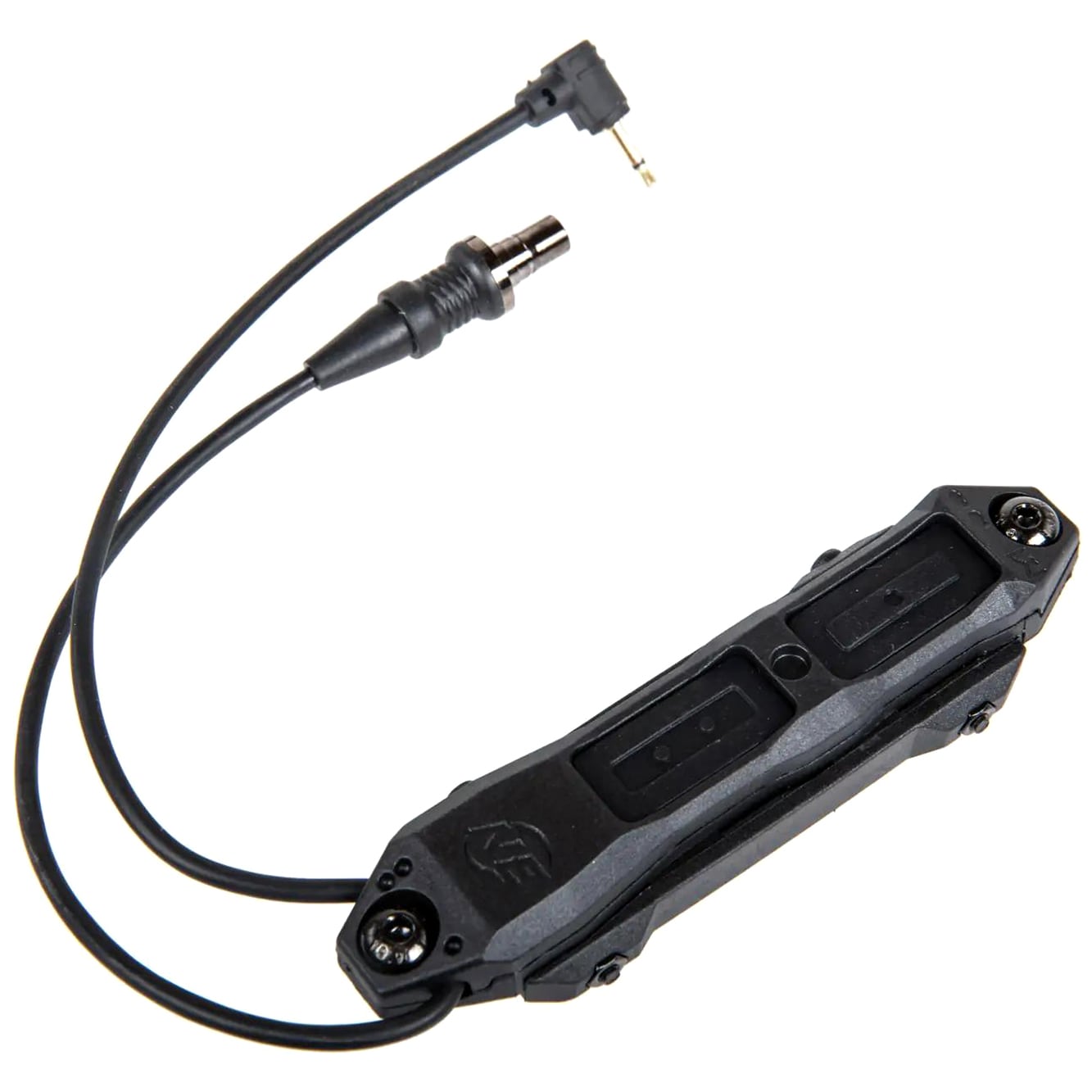 Double interrupteur en gel WADSN - embout SF + 2,5 mm - Black