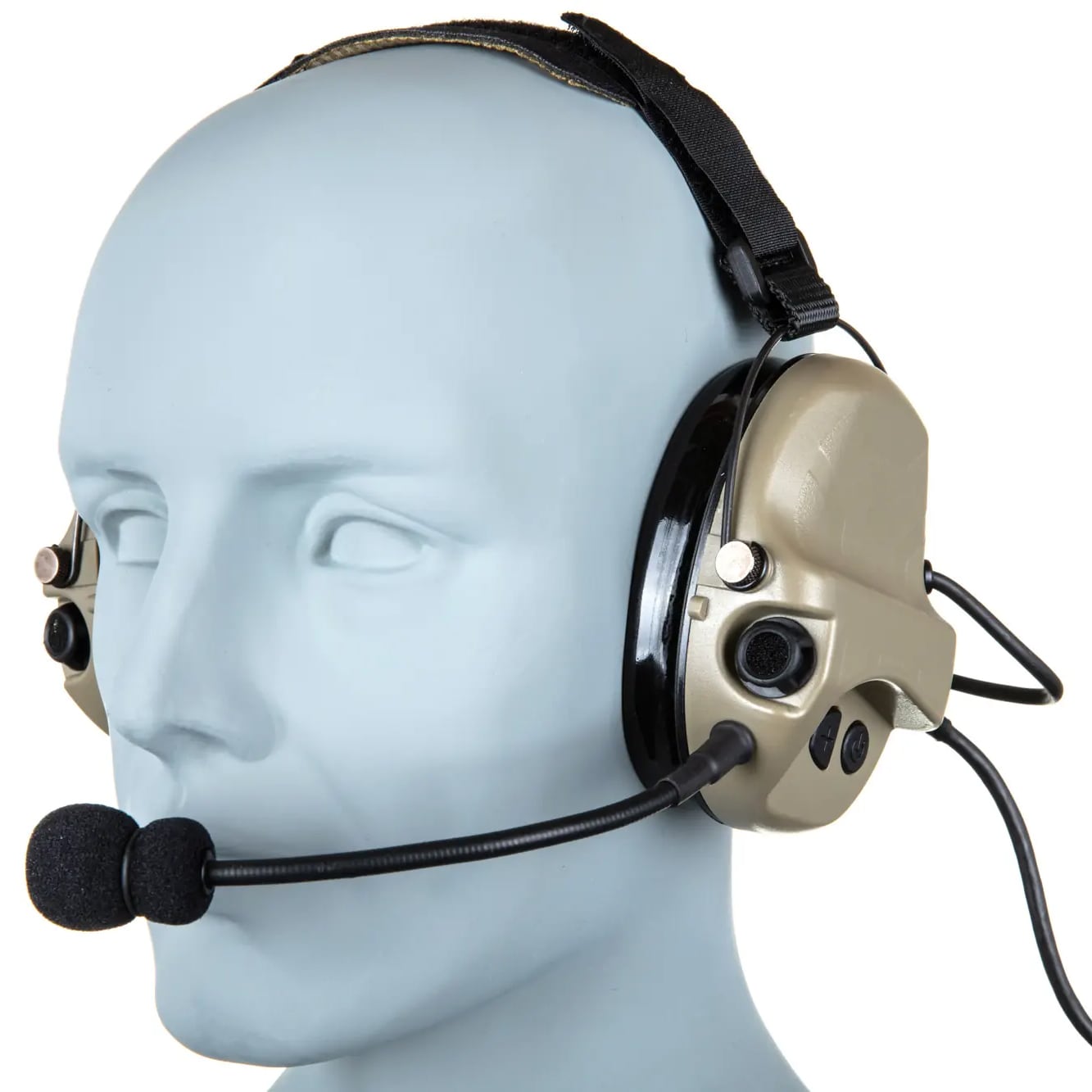 Casque audio Back Headband WYS0142B Tac-Sky - Flat Dark Earth