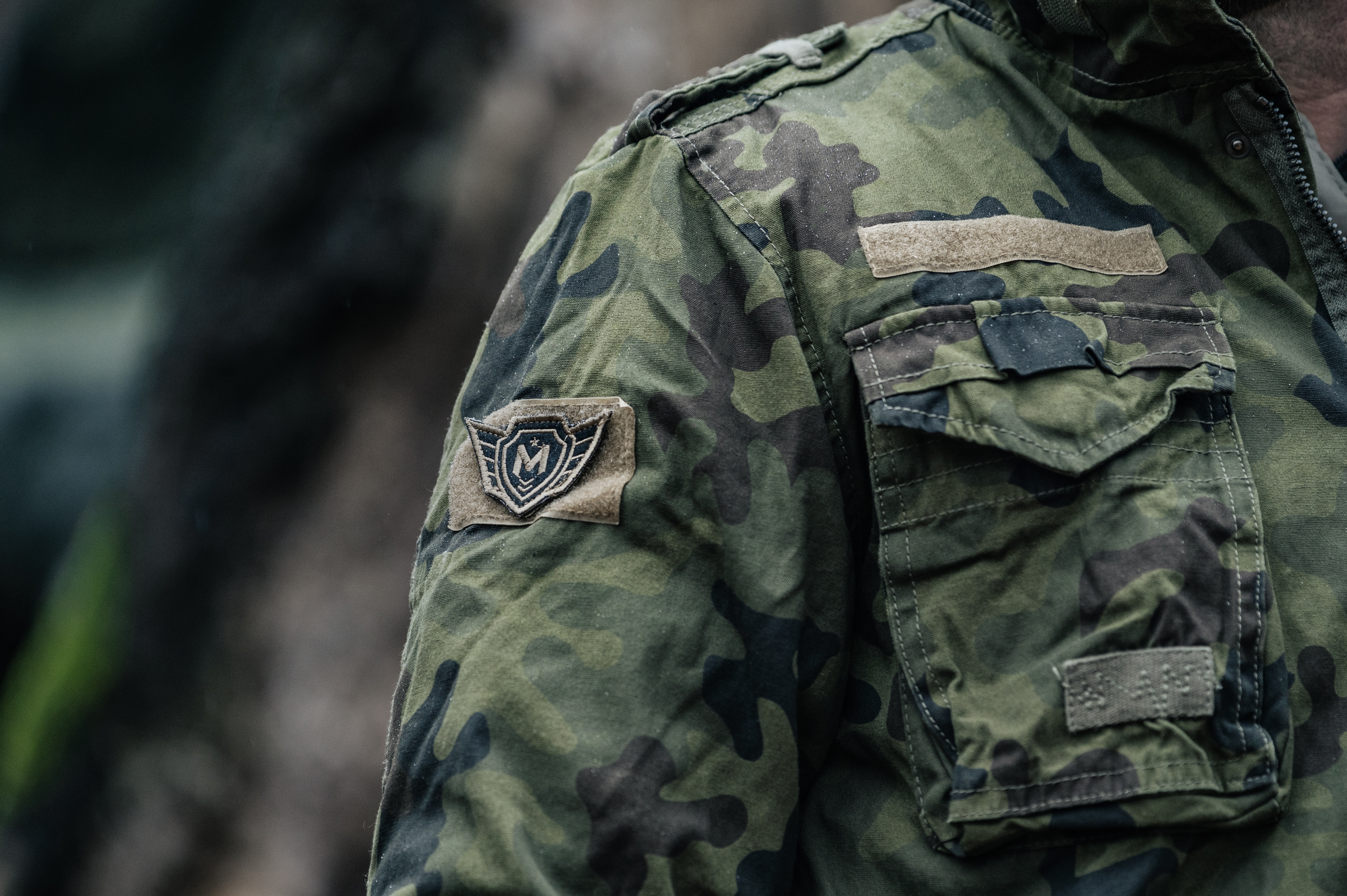 Veste M65 Giant Military Wear - wz.93 Pantera PL Woodland