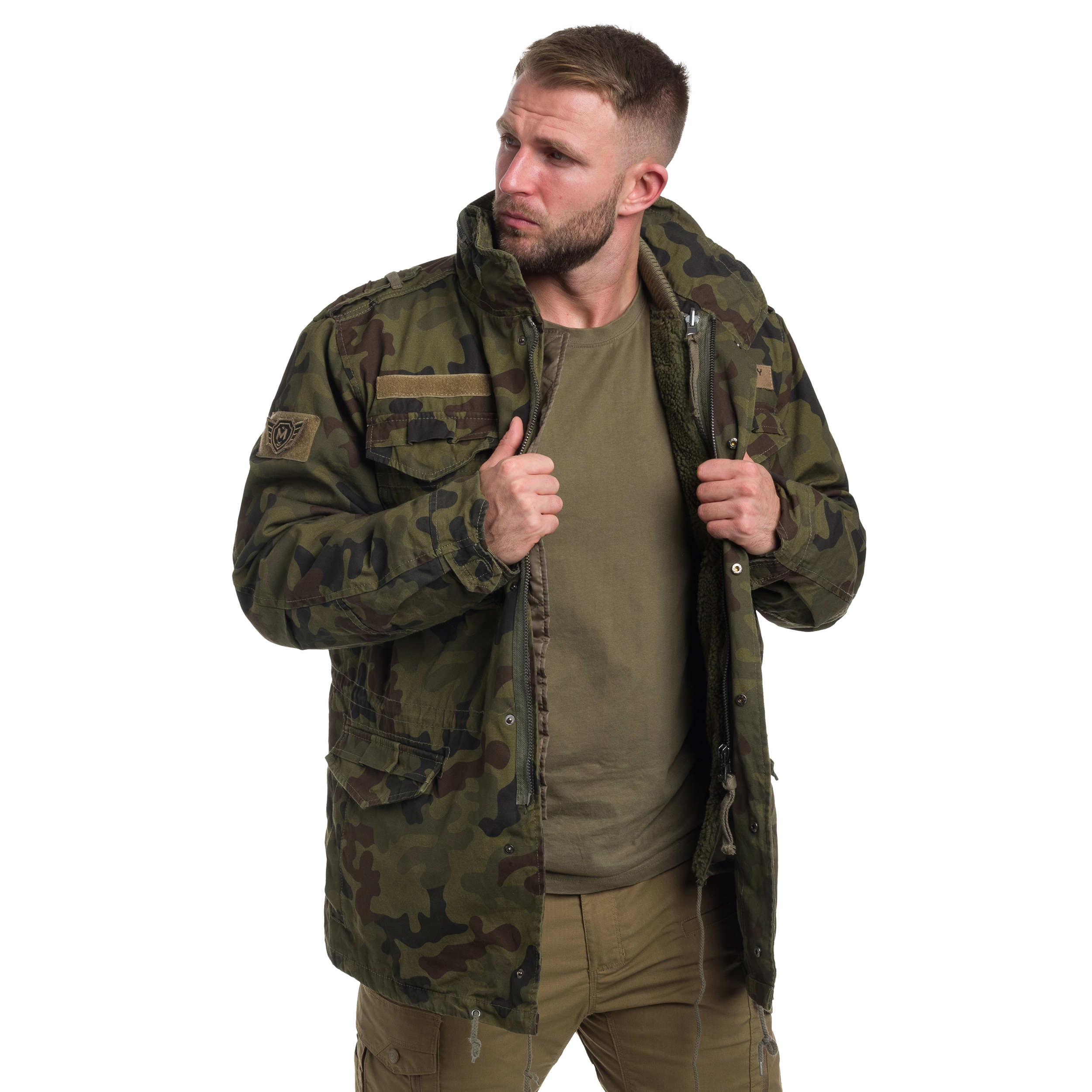 Veste M65 Giant Military Wear - wz.93 Pantera PL Woodland