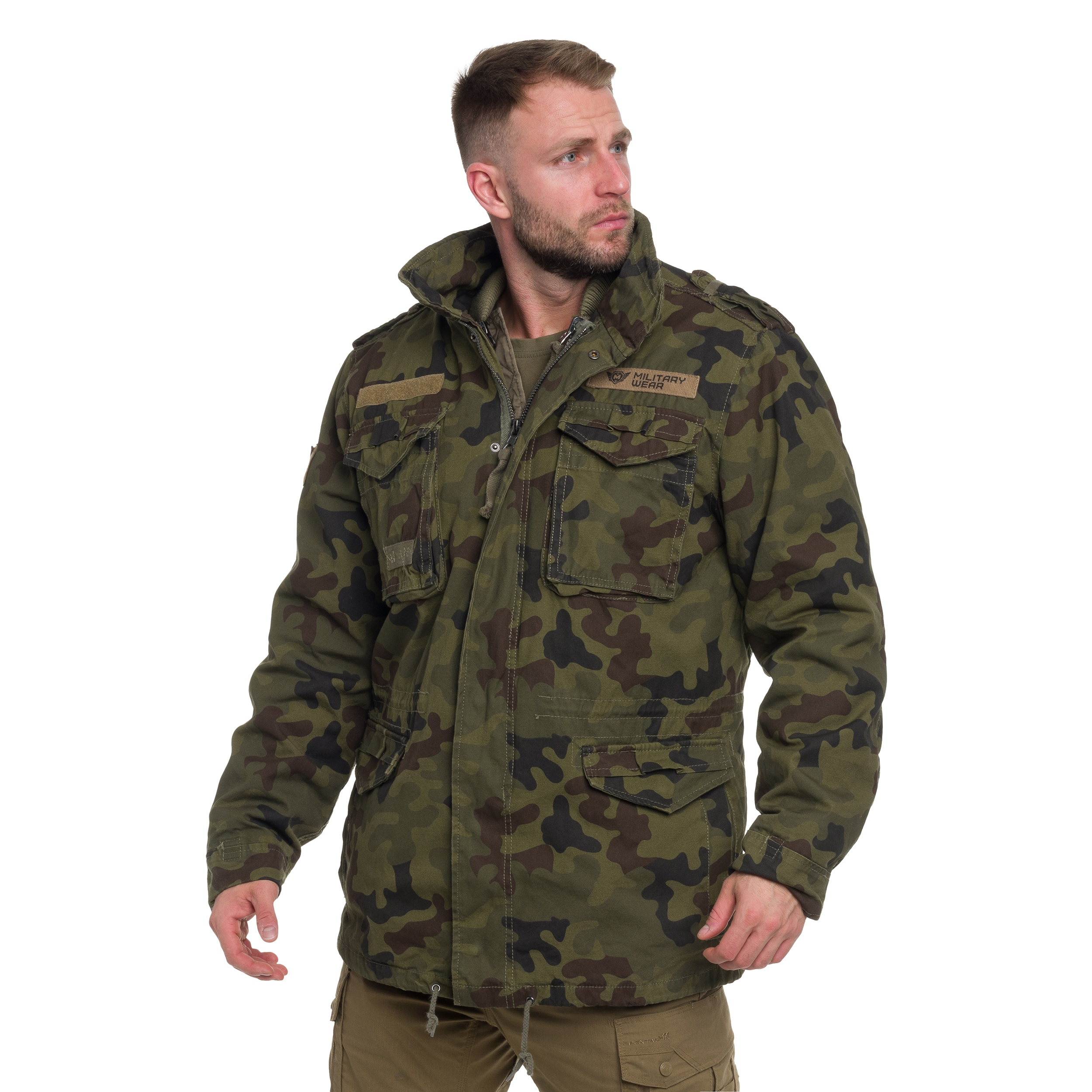 Veste M65 Giant Military Wear - wz.93 Pantera PL Woodland