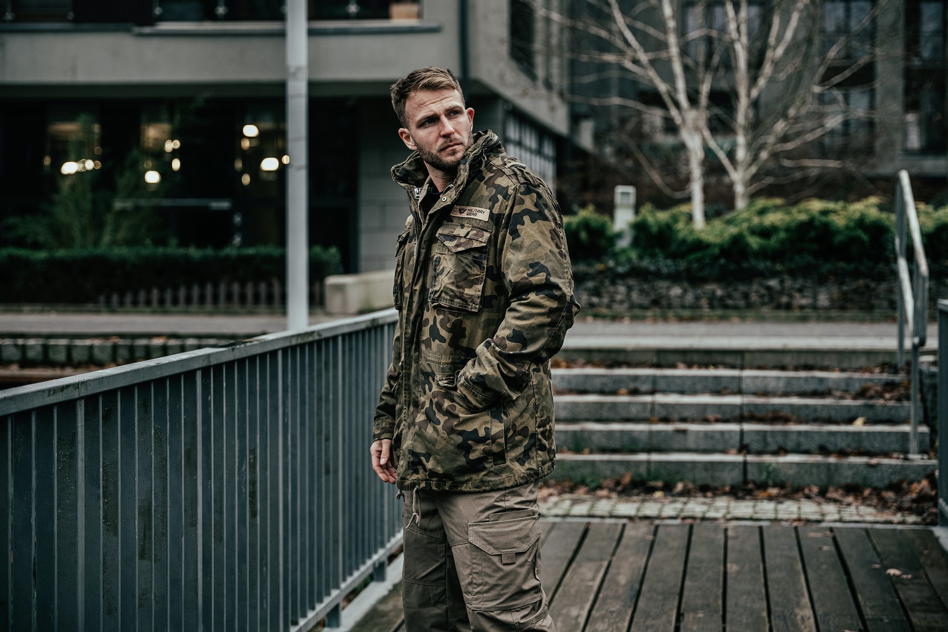 Veste M65 Giant Military Wear - wz.93 Pantera PL Woodland