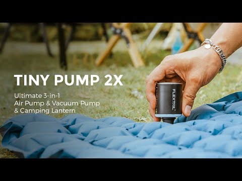 Pompe 3en1 Tiny Pump X2 Flextail - White