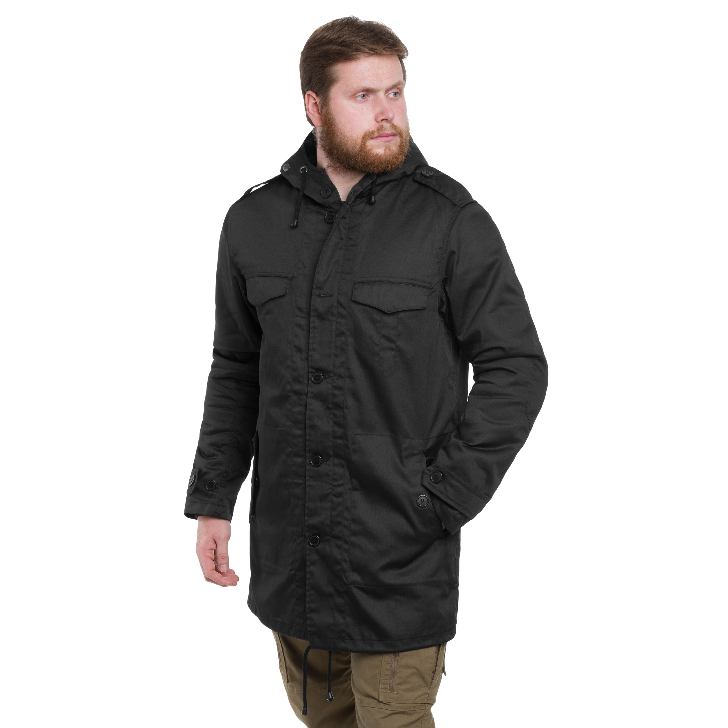 Veste BW Parka Forest Brandit - Black