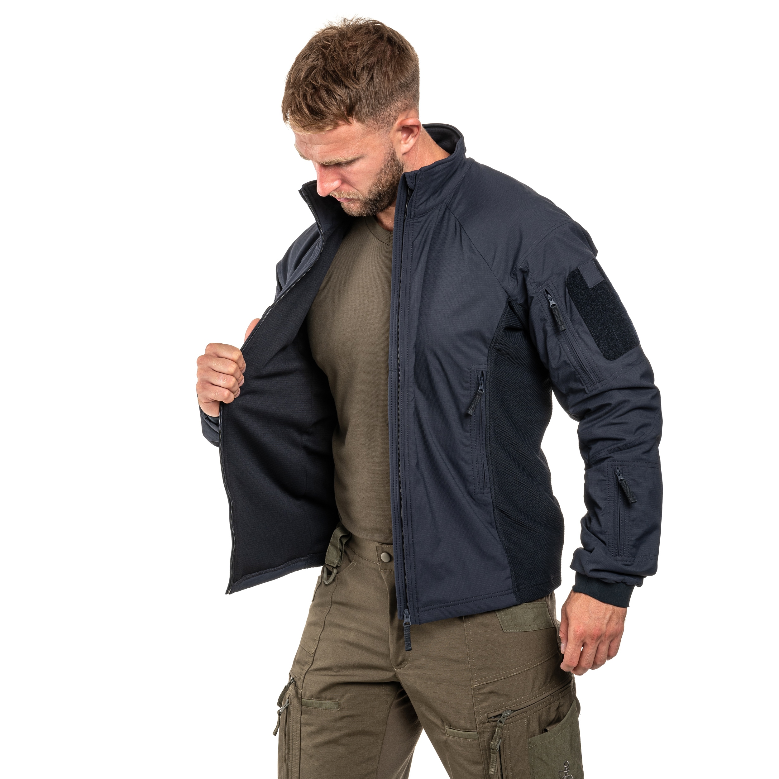 Veste Hunter FZ Gen.2 Tactical Softshell UF PRO - Navy Blue