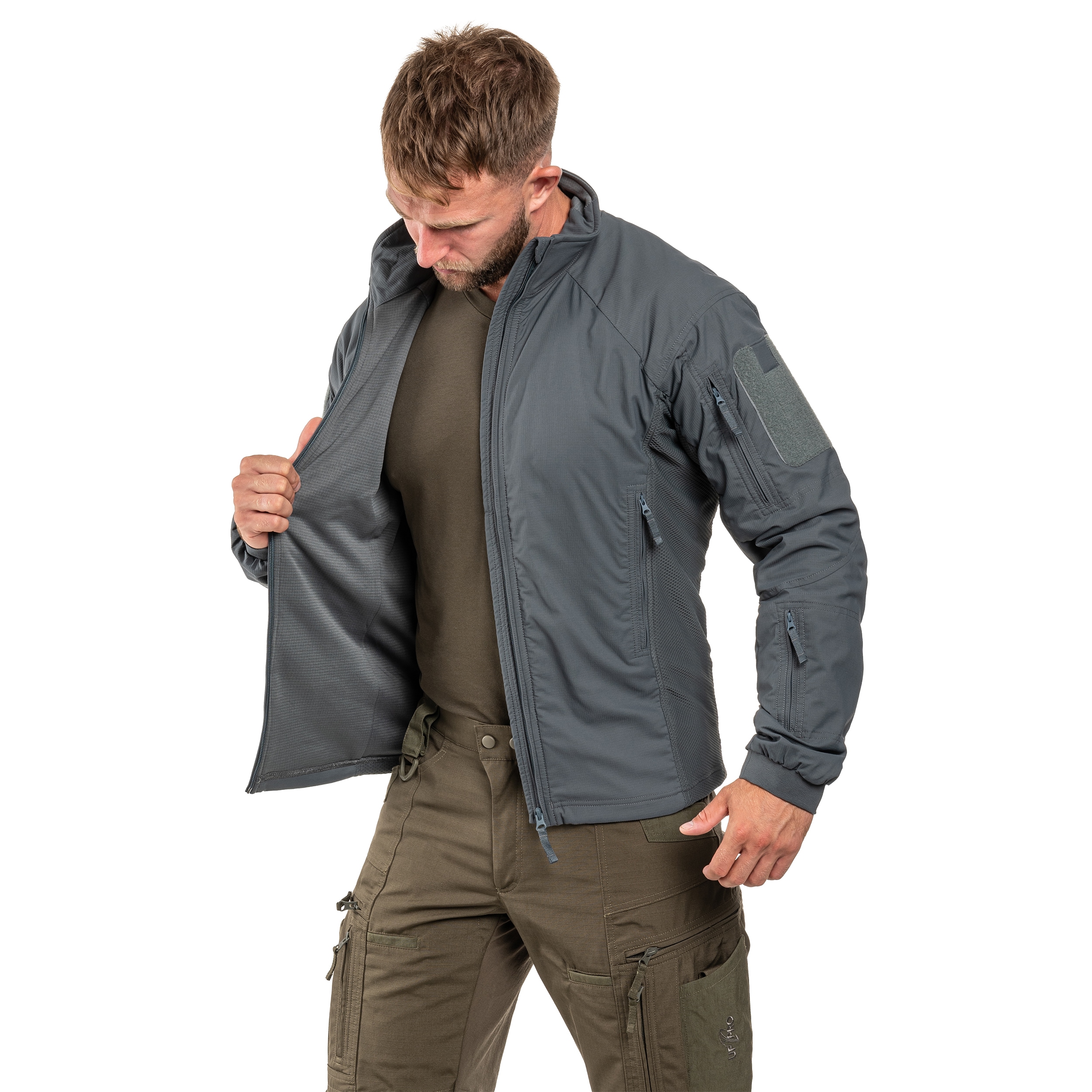 Veste Hunter FZ Gen.2 Tactical Softshell UF PRO - Steel Grey