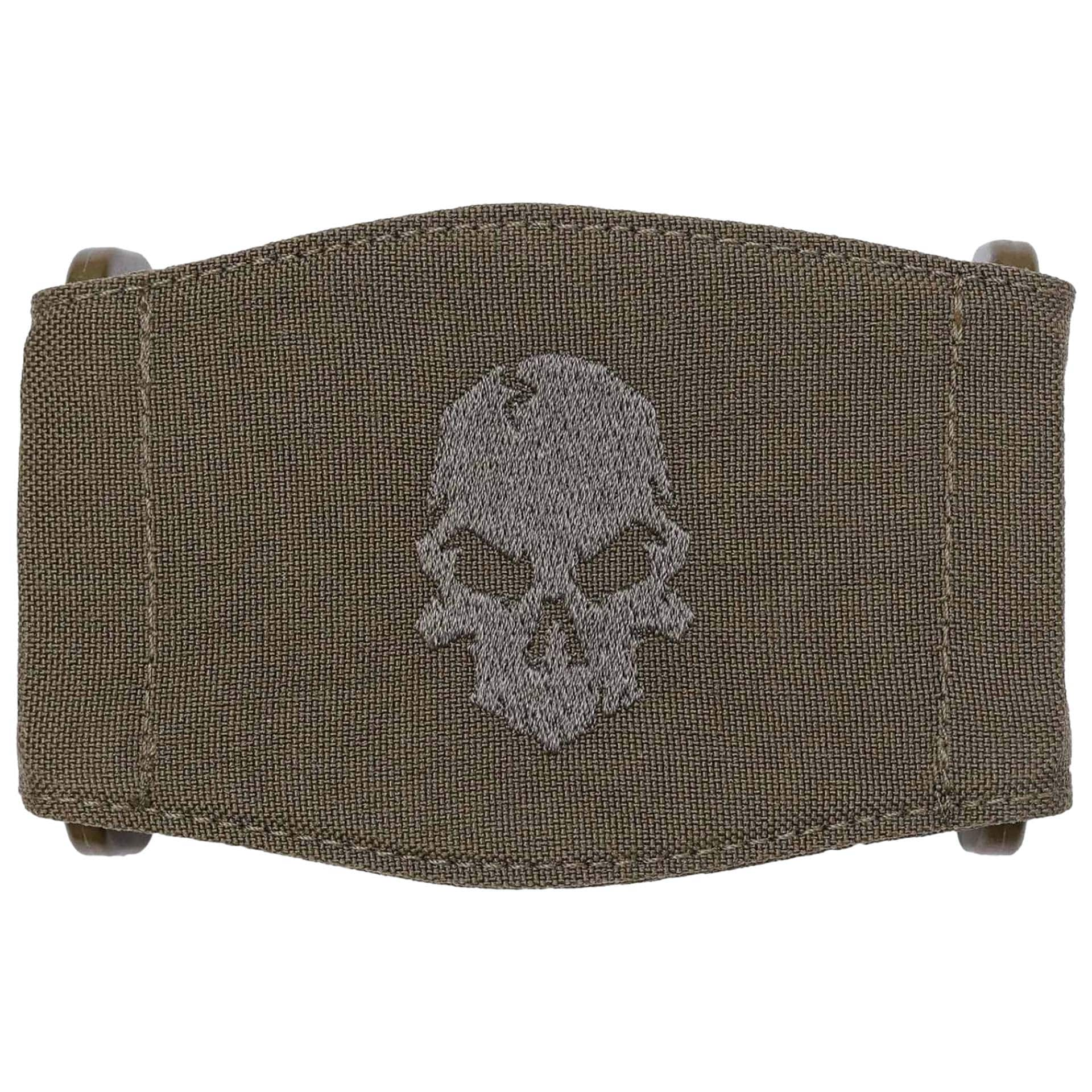 Boucle Skull Waist/Flex Belt-Buckle UF PRO - Brown Grey