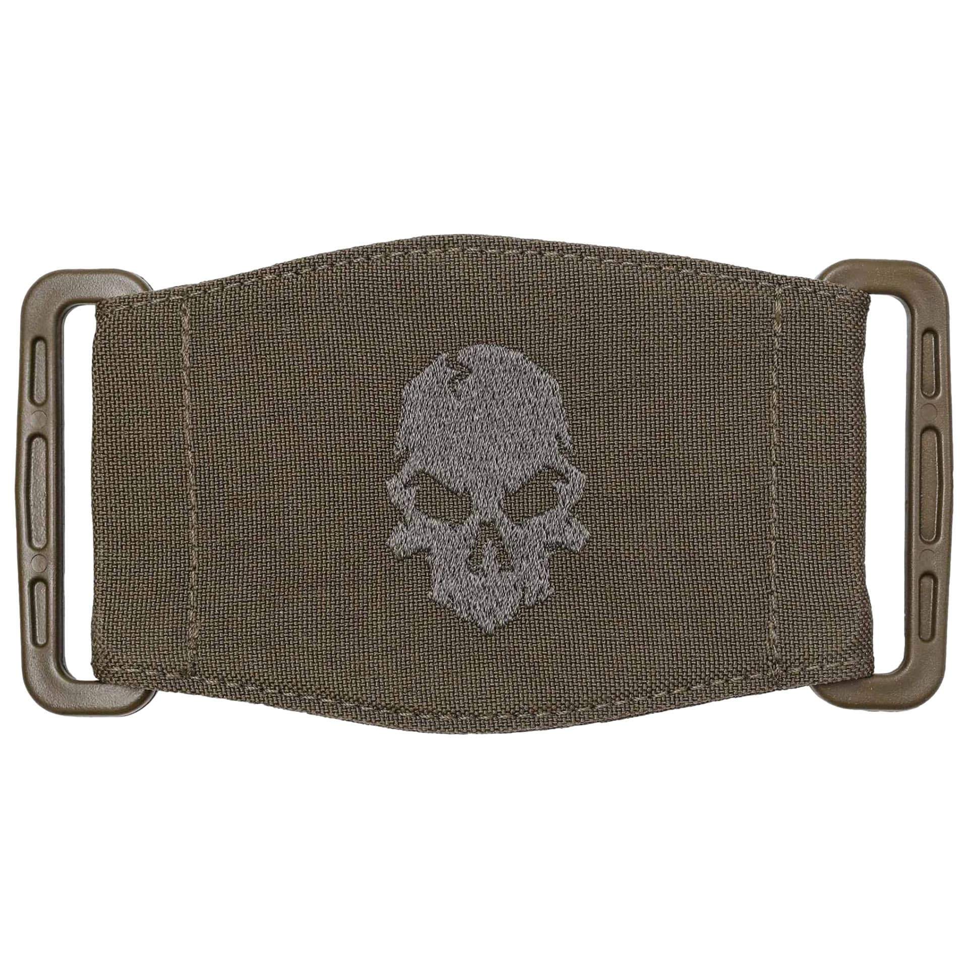 Boucle Skull Waist/Flex Belt-Buckle UF PRO - Brown Grey