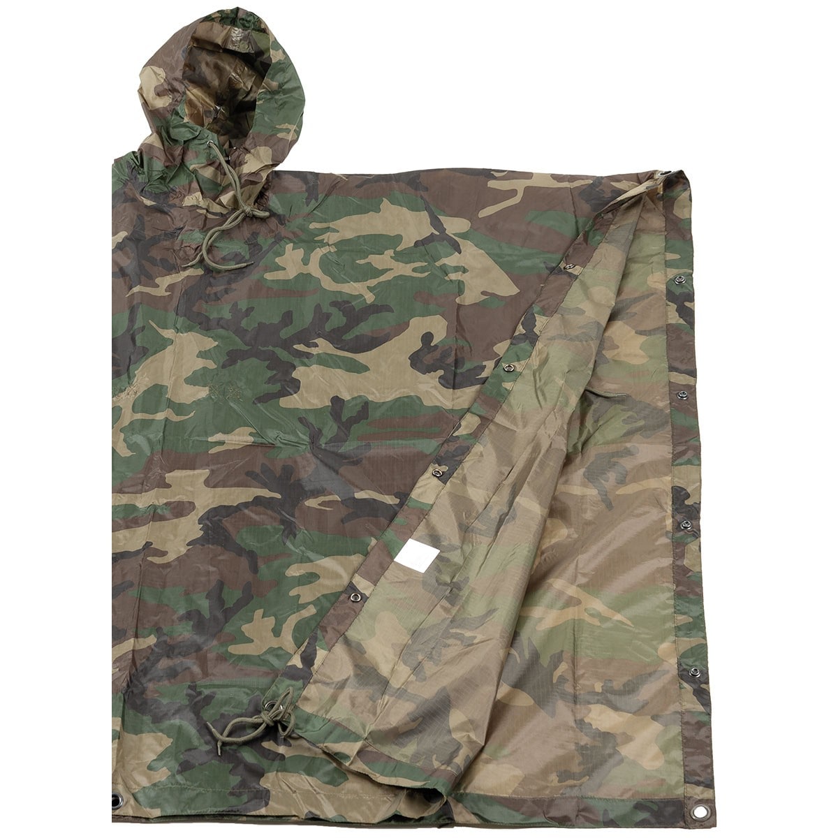 Poncho RipStop MFH - Woodland