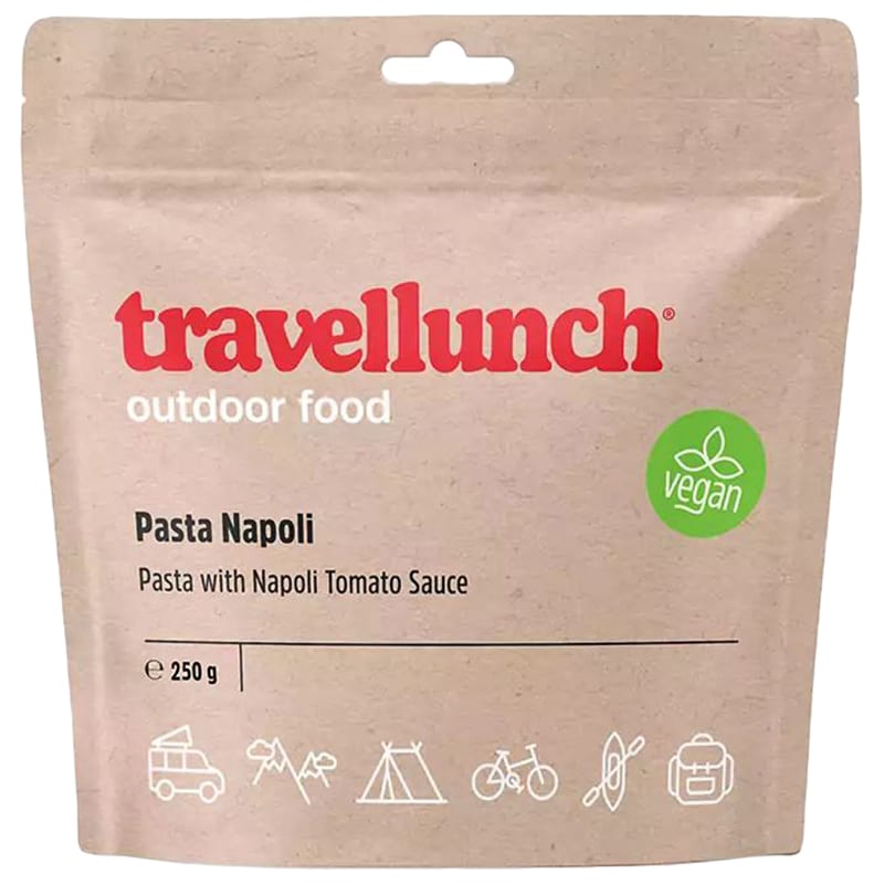 Aliments lyophilisés Pâtes napoli - 250 g Travellunch