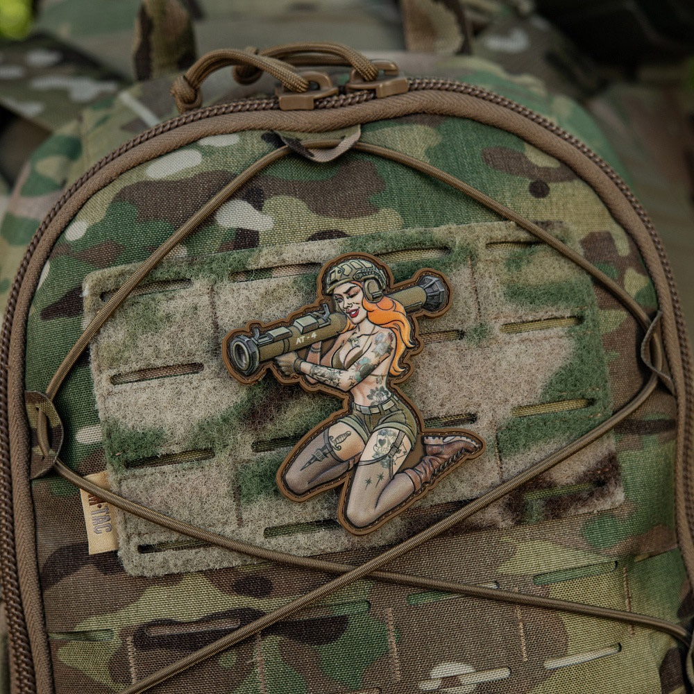 Patch Tactical Girl No. 10 PVC Tattoo M-Tac - Olive