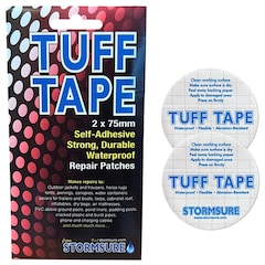 Set de rustines rondes Tuff Tape 75 mm 2 pcs. Stormsure
