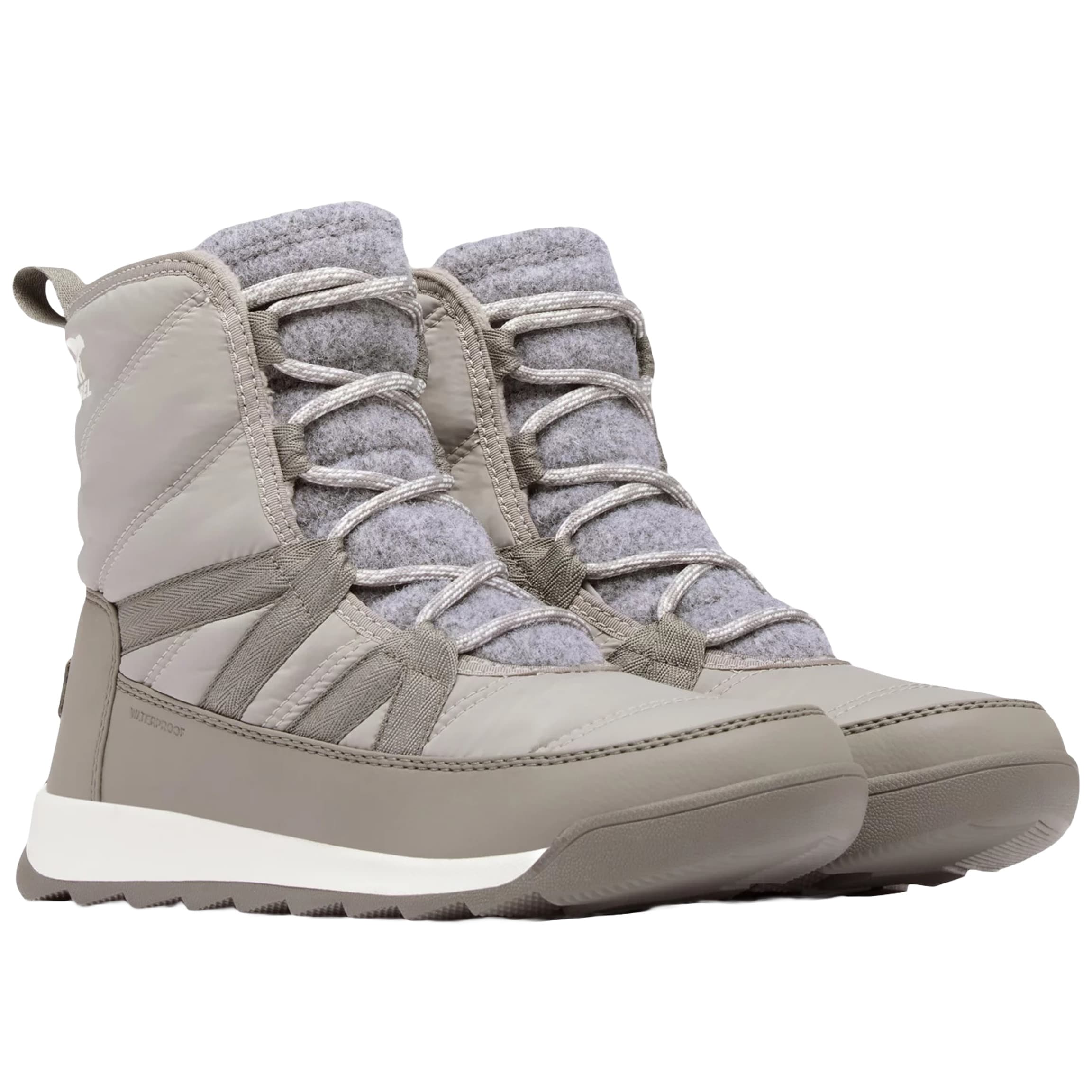 Chaussures pour femmes Whitney II Plus Lace WP Sorel - Chrome Grey/Quarry