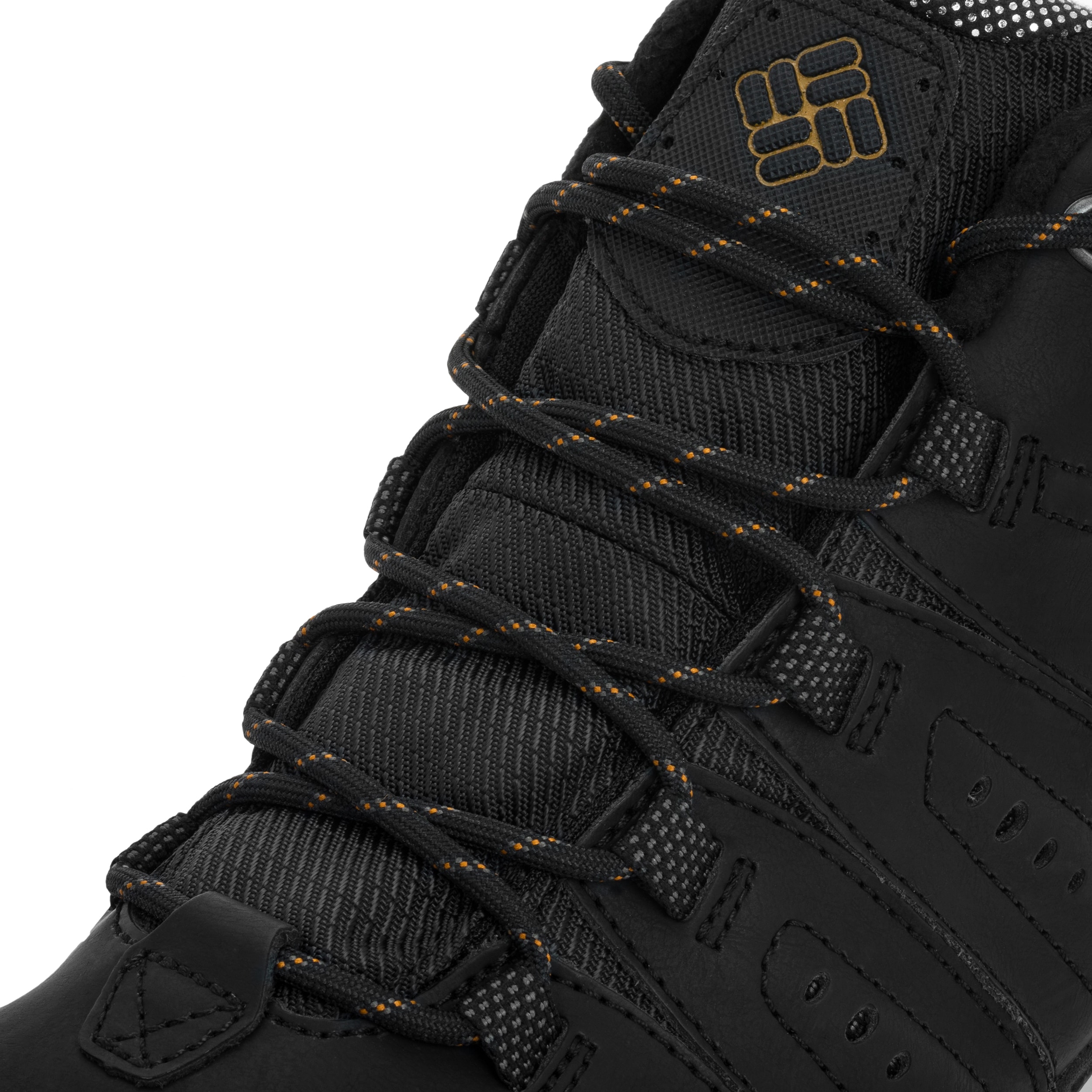 Chaussures Woodburn II Mid Waterproof Columbia - Black/Goldenrod