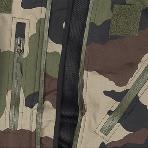 Veste SCU 14 Softshell Mil-Tec - CCE Camo