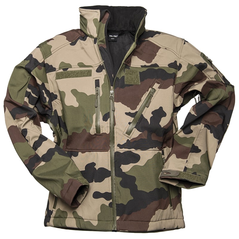 Veste SCU 14 Softshell Mil-Tec - CCE Camo