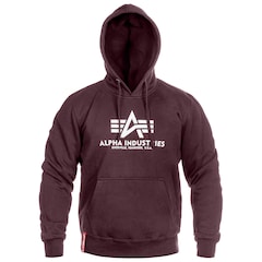 Sweatshirt Basic Hoody Alpha Industries - Deep Maroon