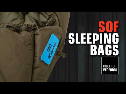 Sac de couchage SOF 3 Large Carinthia Olive - Gauche