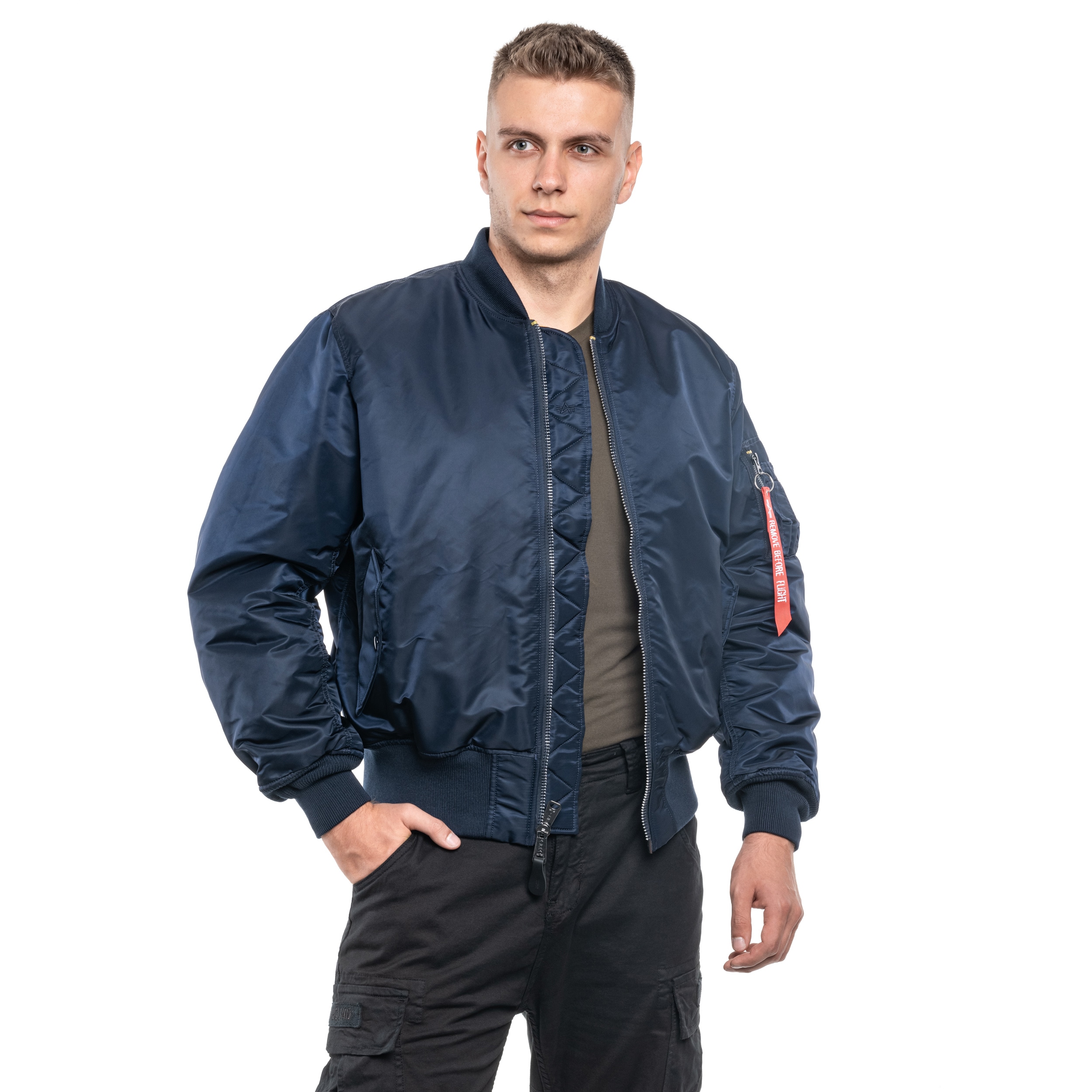 Veste MA-1 Heritage Alpha Industries - Replica Blue