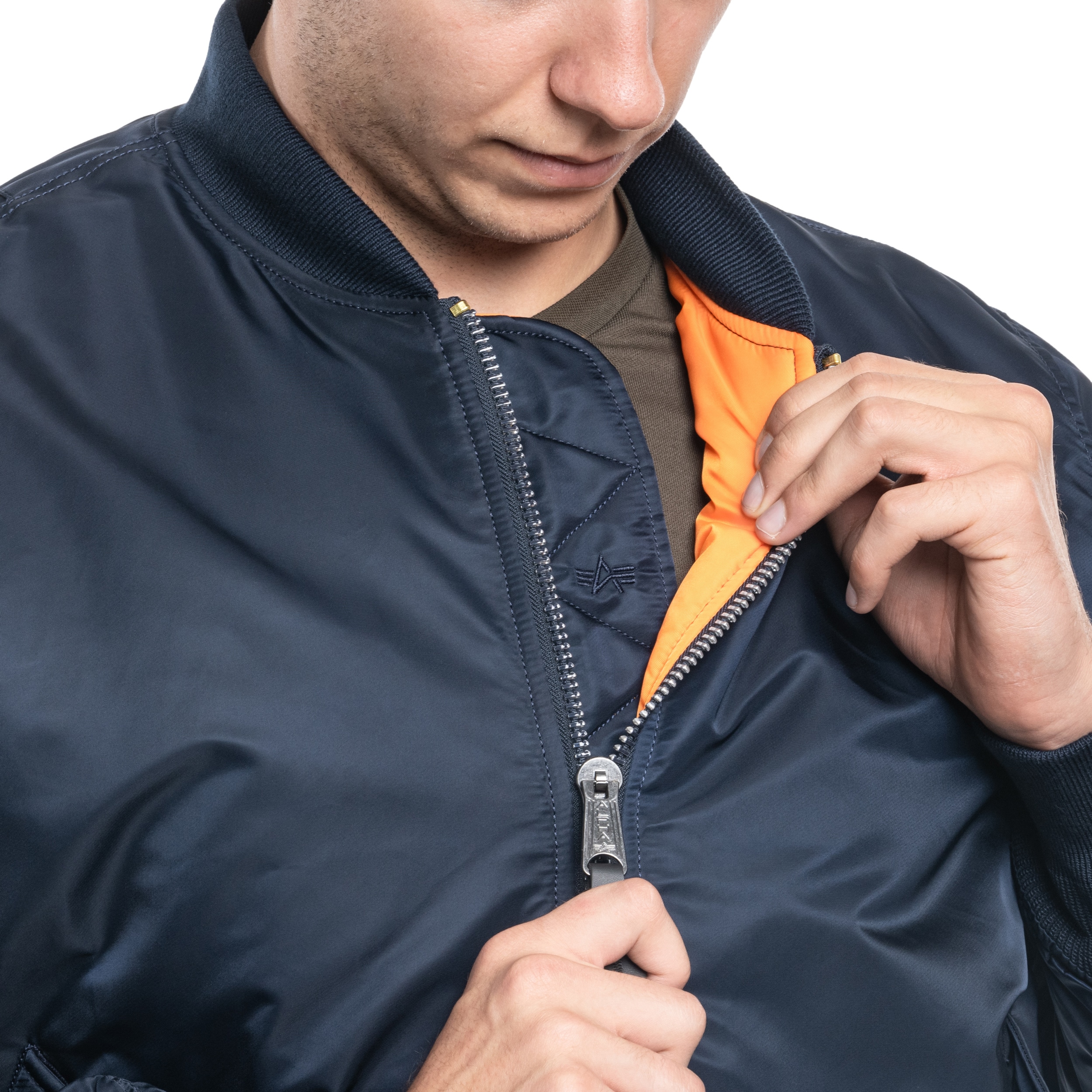 Veste MA-1 Heritage Alpha Industries - Replica Blue