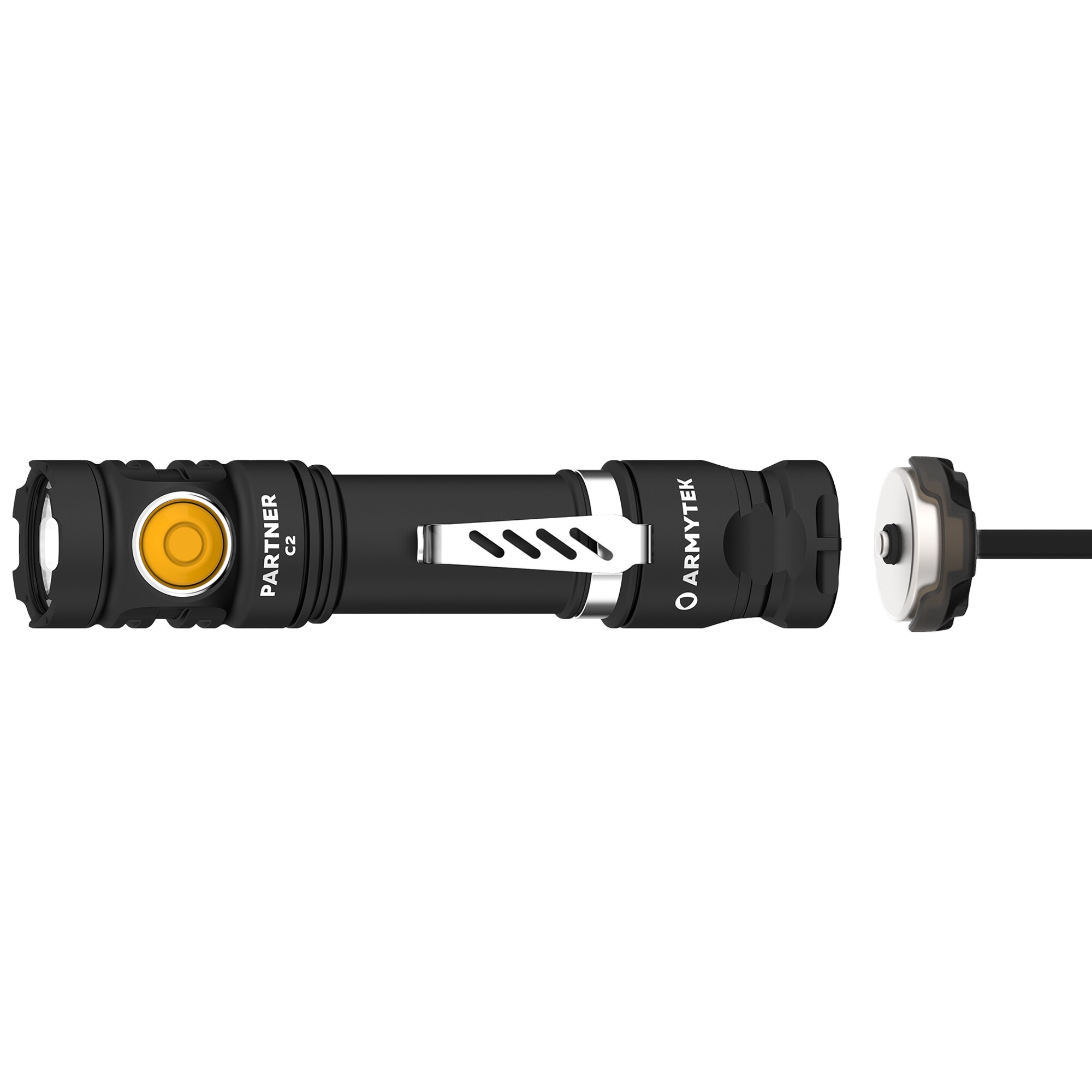 Lampe de poche  Partner C2 Magnet USB Warm - 1020 lm Armytek