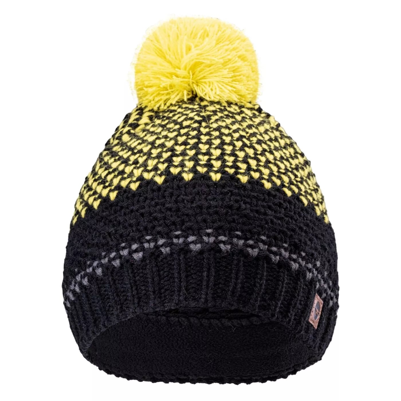 Bonnet pour enfant Hervin Jr Hi-Tec - Black/Sulphur Spring