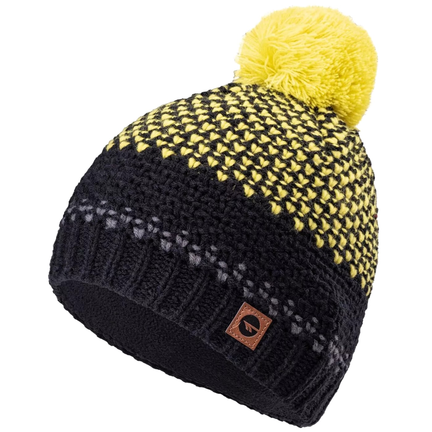 Bonnet pour enfant Hervin Jr Hi-Tec - Black/Sulphur Spring