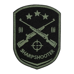 Patch Sharpshooter 65 x 90 mm - Green