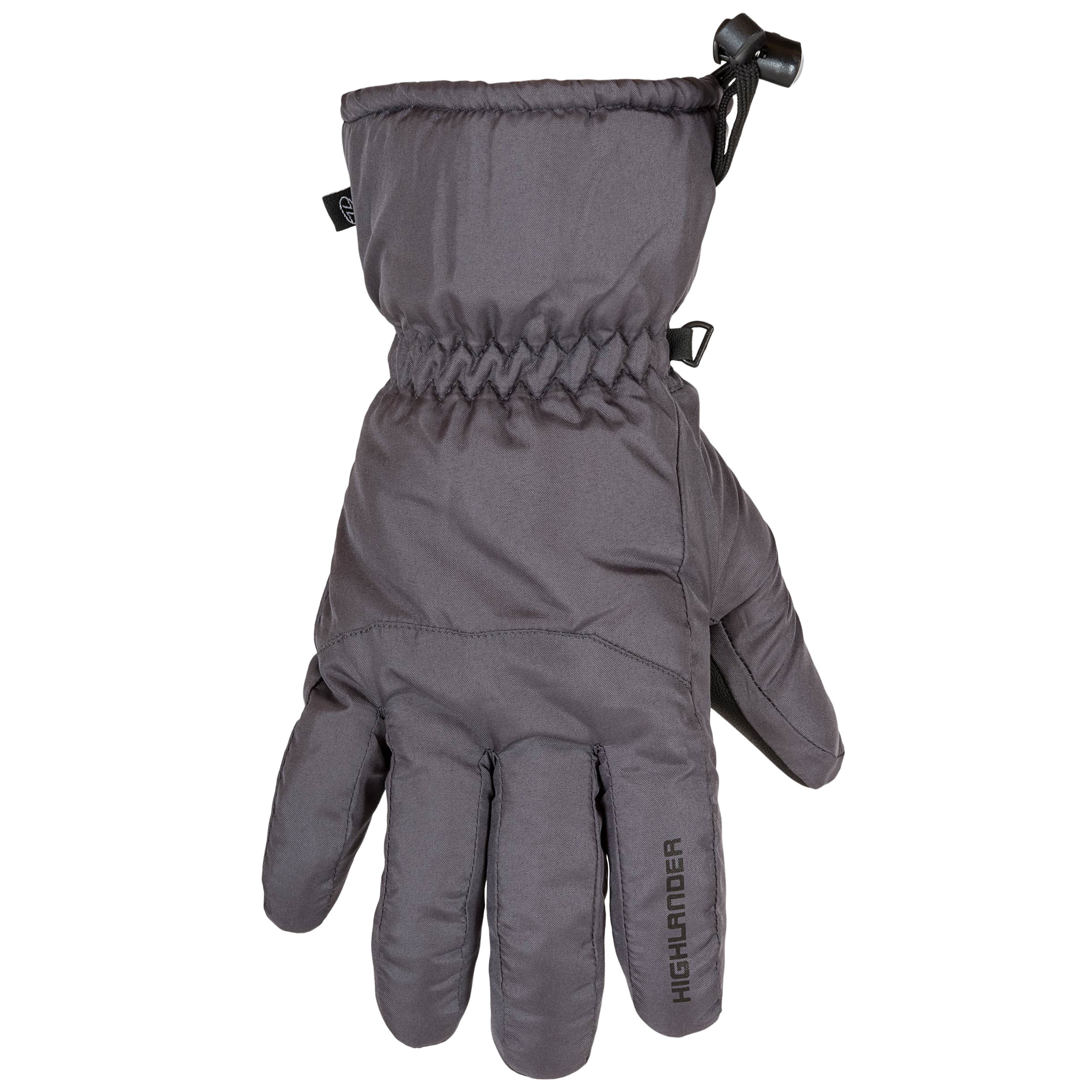 Gants Ski Gloves Highlander Outdoor - Charcoal