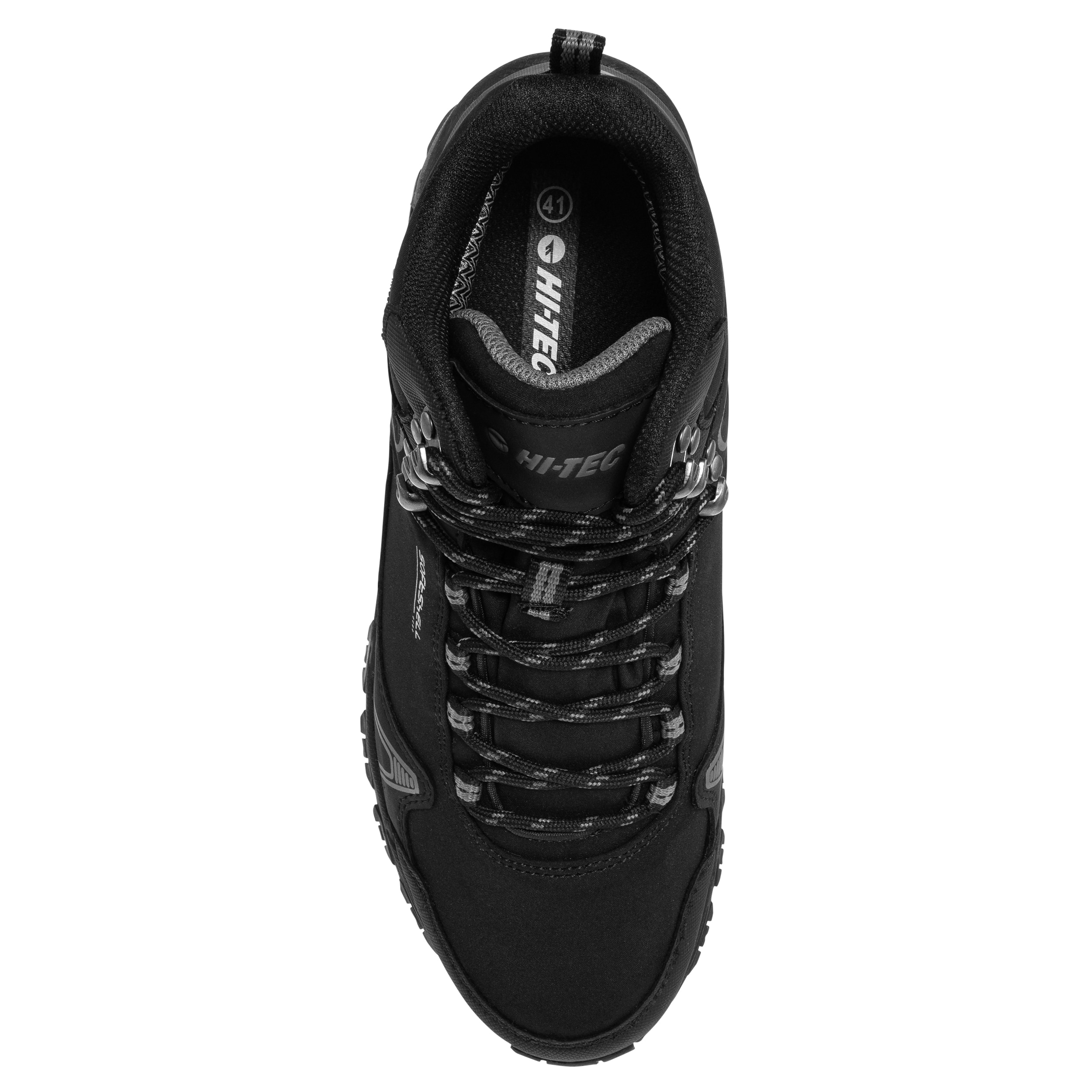 Chaussures Hapiter Mid WP Hi-Tec - Black/Grey