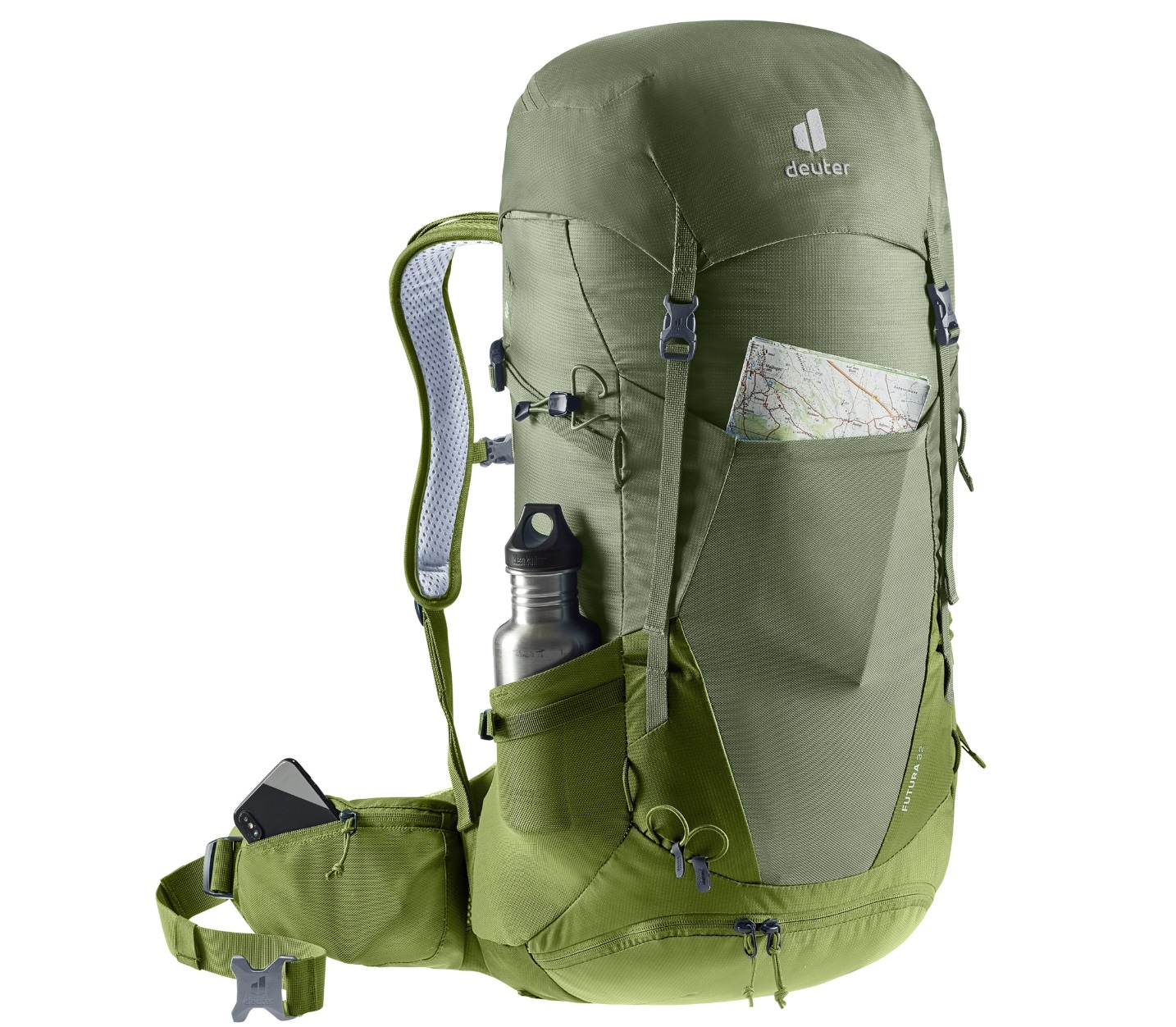 Sac à dos Futura 32 L Deuter- Khaki/Meadow