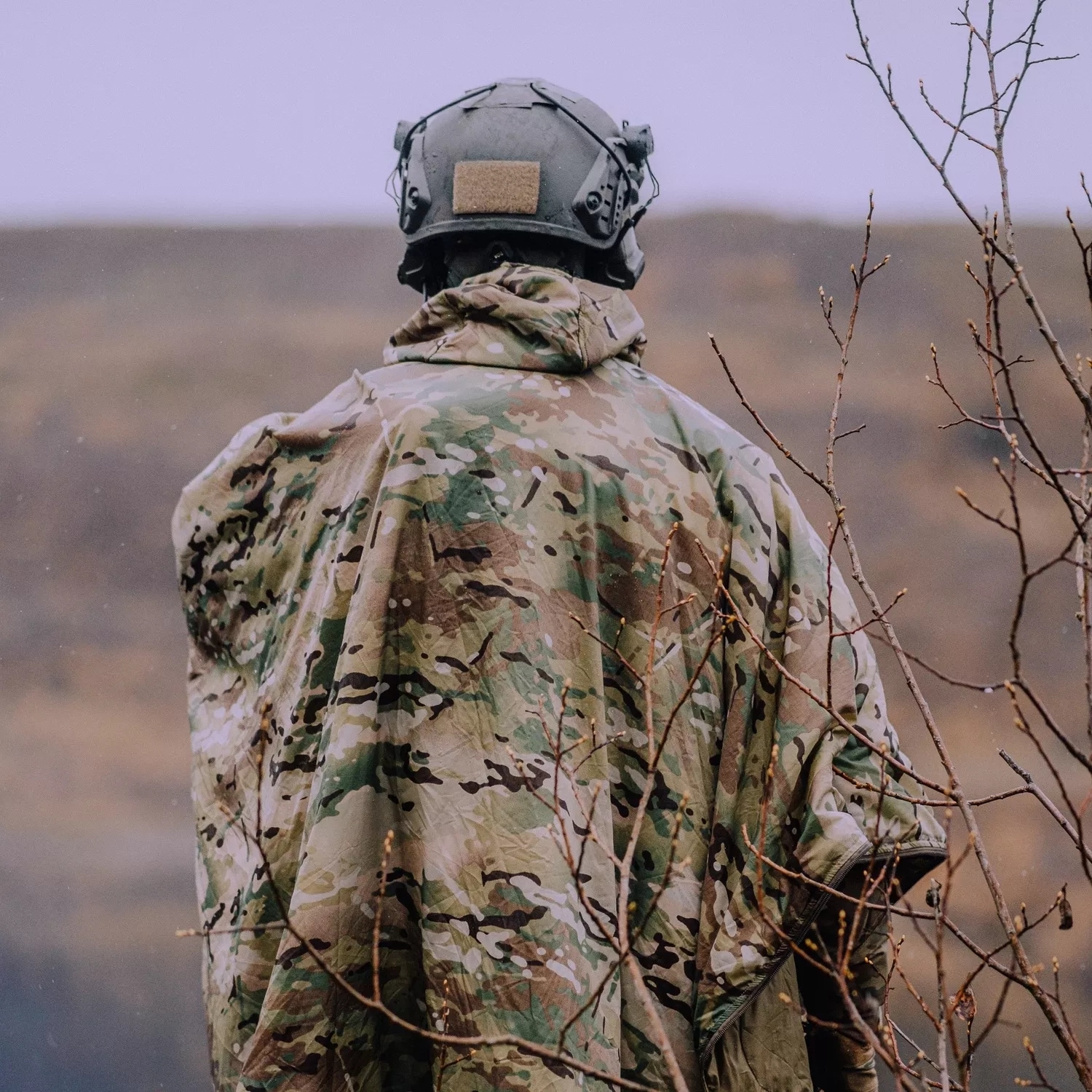 Poncho Swagman Roll Climashield Apex avec fonction sac de couchage Helikon-Tex - MultiCam