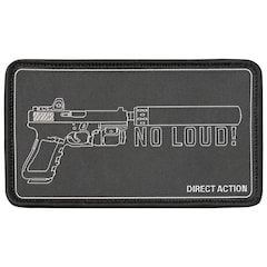 Patch No Loud! Direct Action - Black