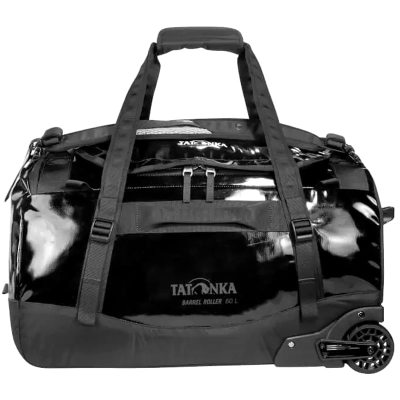 Sac à roulettes Barrel Roller Trollery 60 L Tatonka - Black