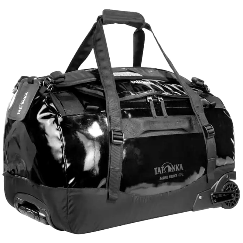 Sac à roulettes Barrel Roller Trollery 60 L Tatonka - Black